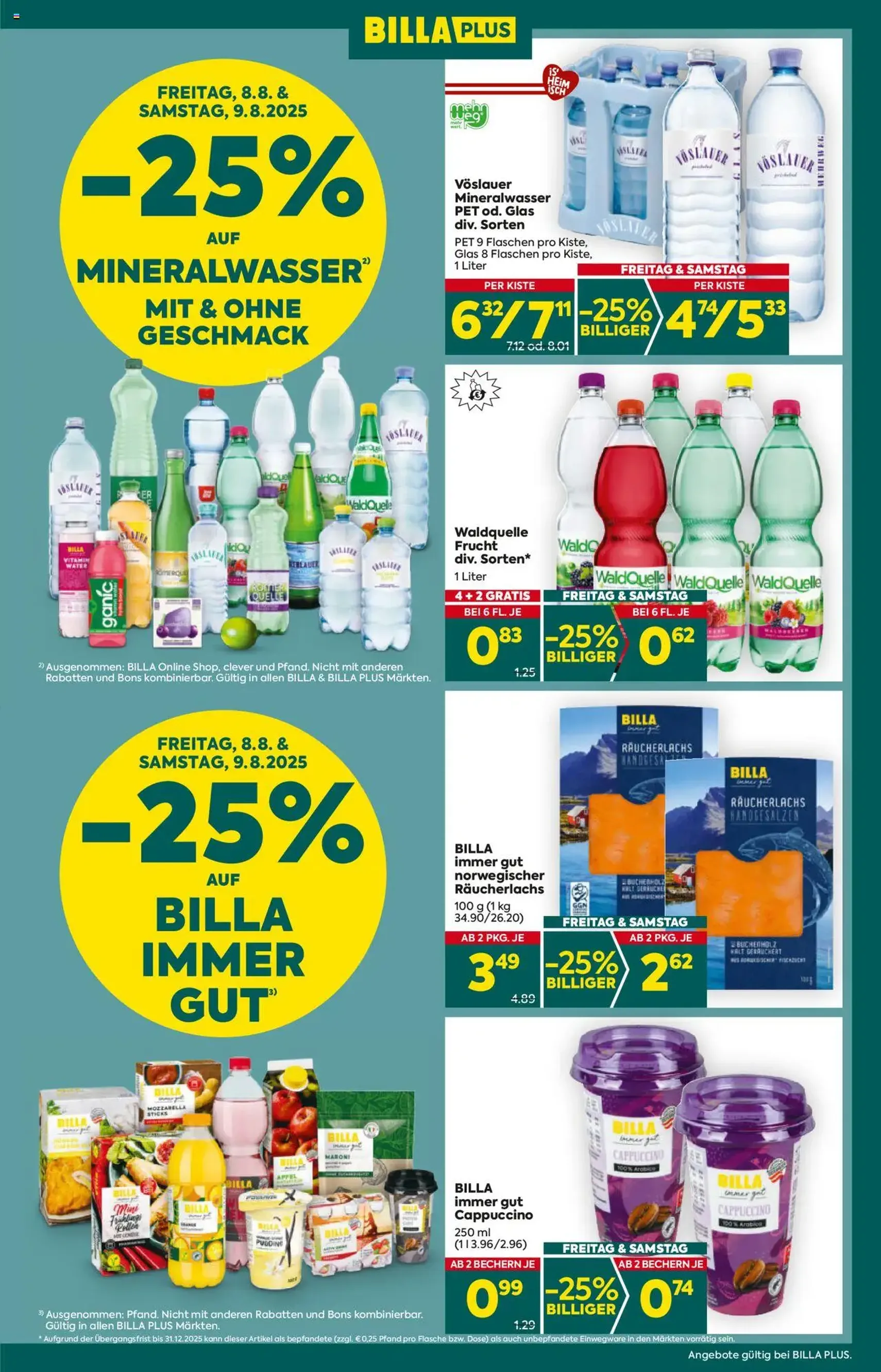 Billa Plus Flugblatt - Gültiger Prospekt ab 07.08.2025, Seite 3 von insgesamt 16