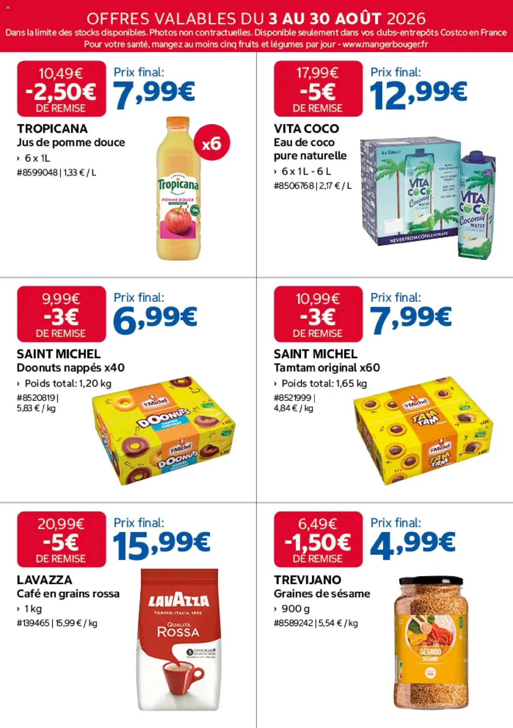 Costco catalogue - brochure valable à partir du 03/08/2026, page 14 sur 20