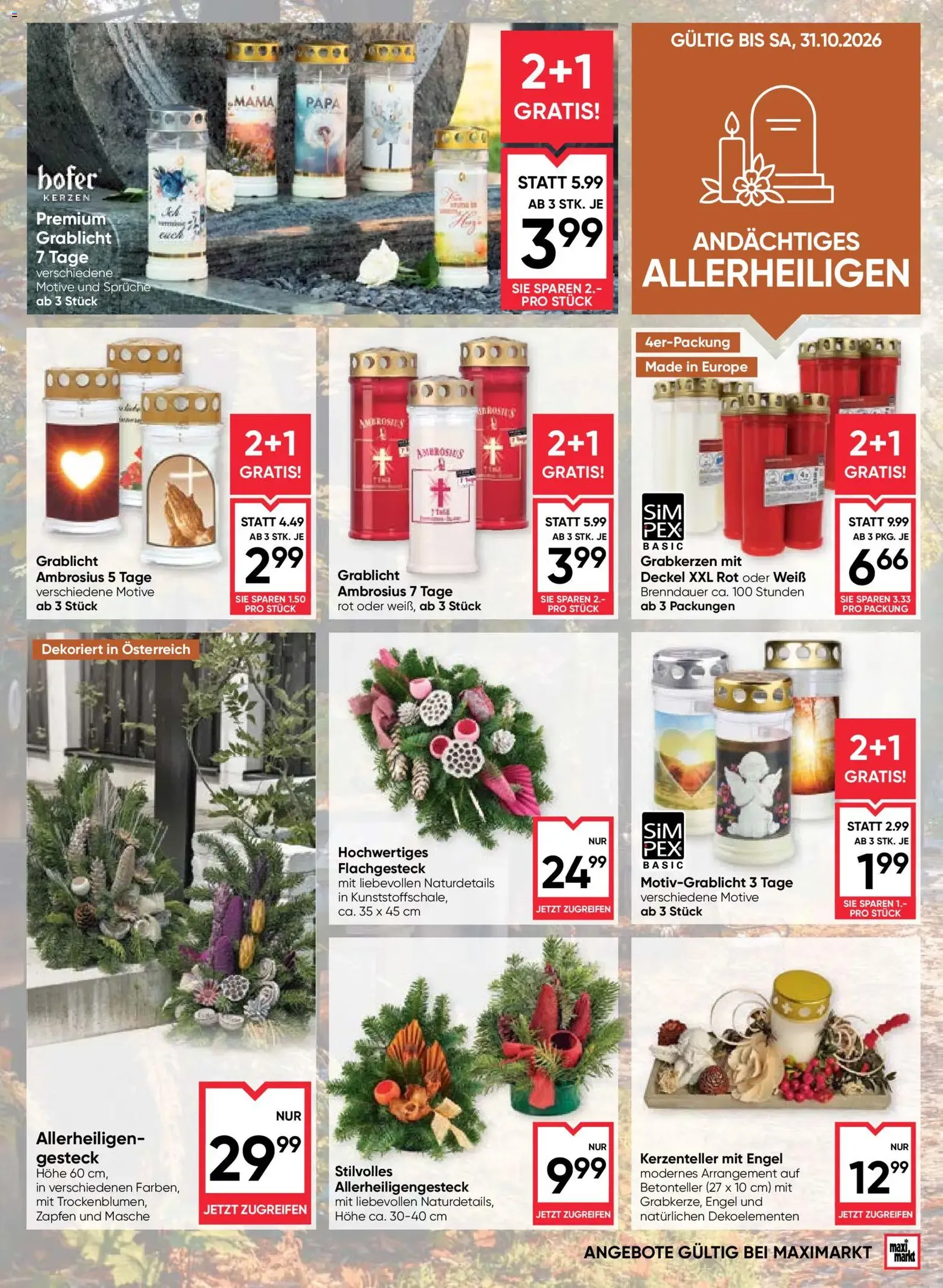Maximarkt Flugblatt - Gültiger Prospekt ab 22.10.2026, Seite 17 von insgesamt 24