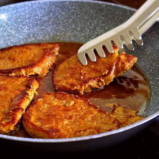 Voorvertoning van recept Varkenskoteletten in marinade