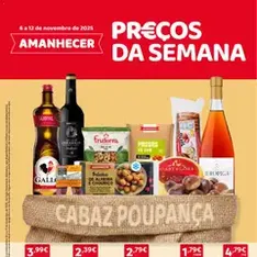 Amanhecer folheto - pré-visualização do folheto, válido a partir de 06/11/2025