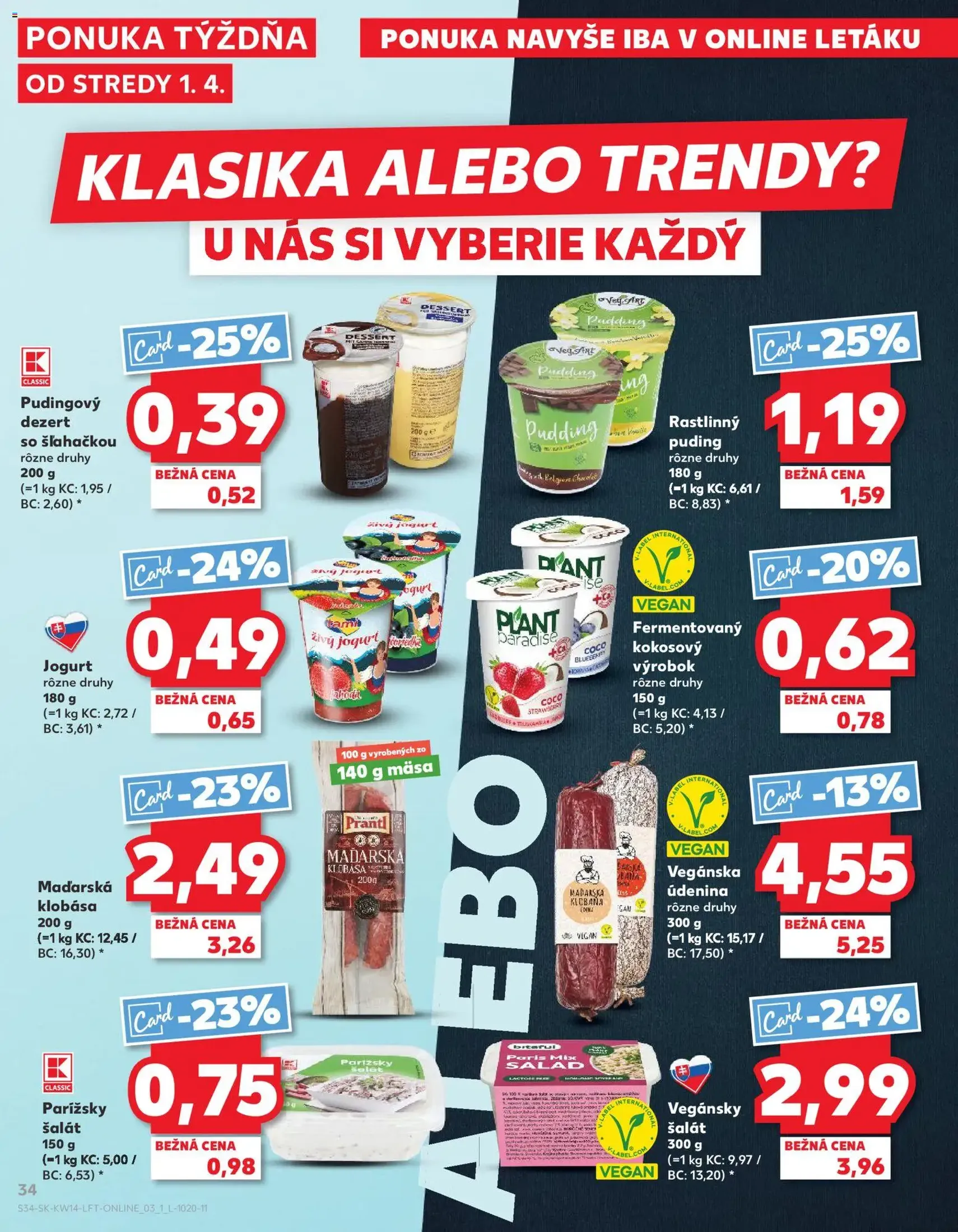 Kaufland leták - platný leták od 01.04.2026 strana 34 z 72