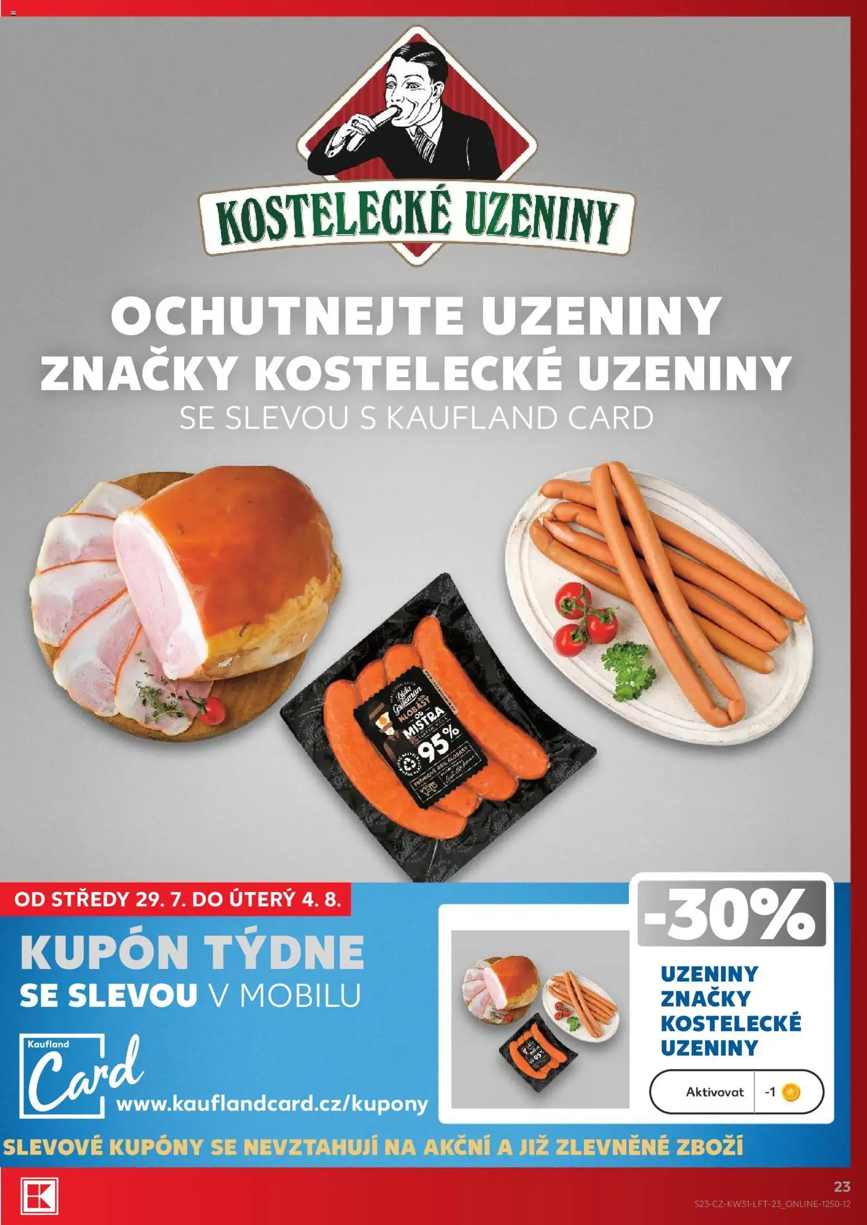 Kaufland leták - platný leták od 29.07.2026 strana 23 z 54