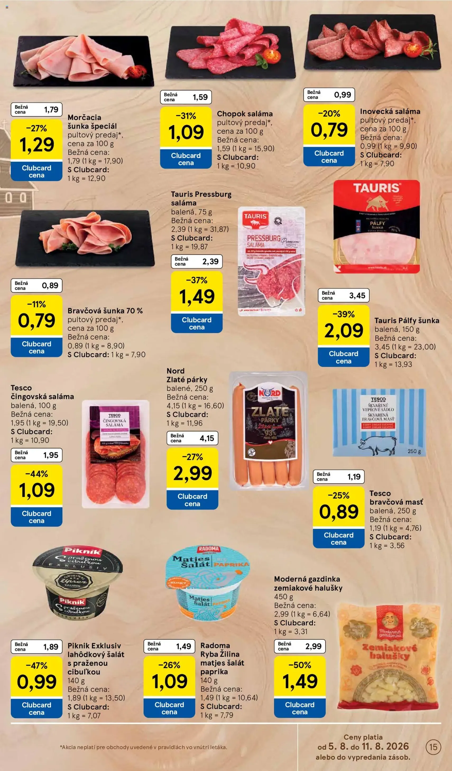 Tesco Hypermarket - leták - platný leták od 05.08.2026 strana 15 z 52