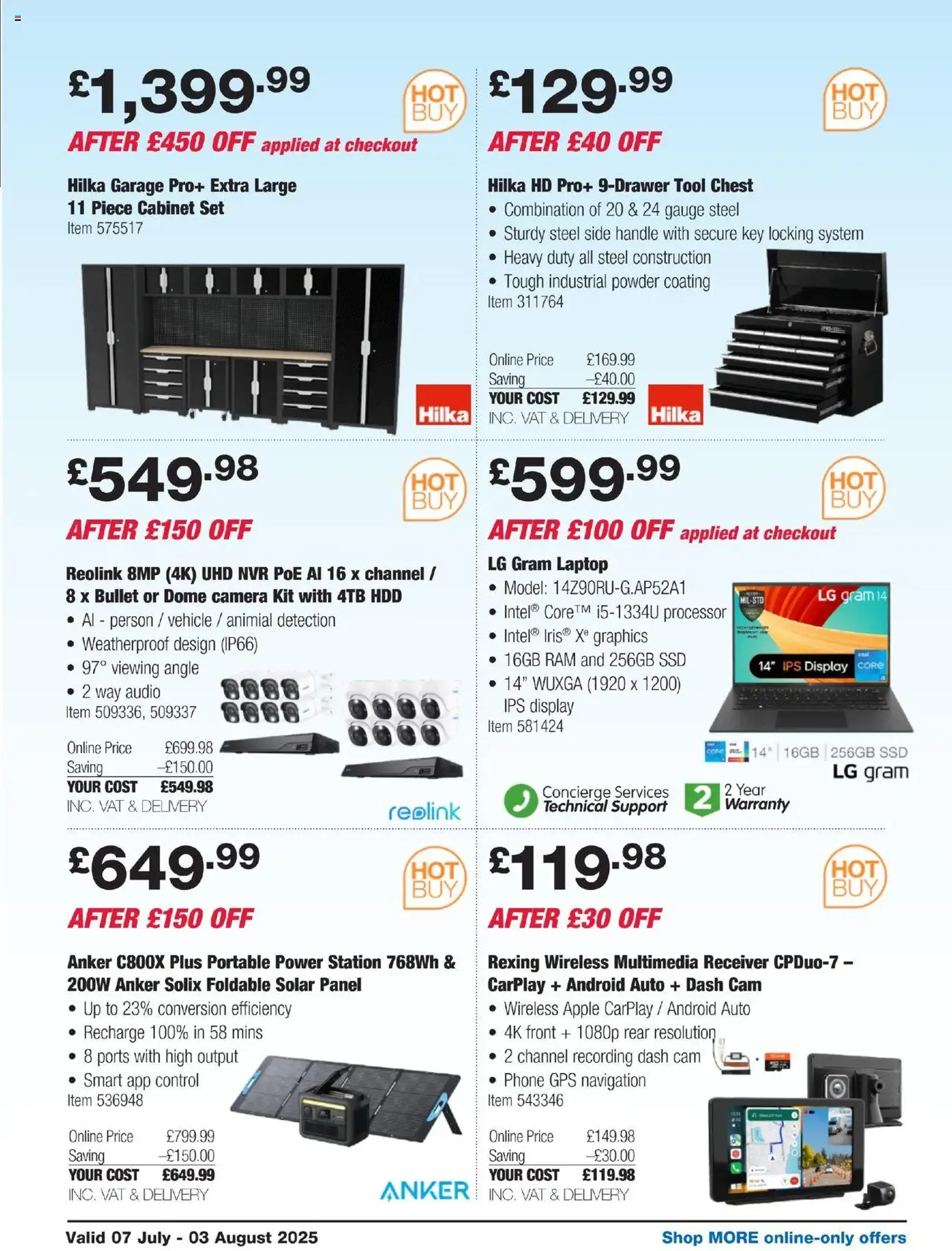 Costco - ENGLAND ONLY - valid flyer from 07/07/2025, page 27 of 36