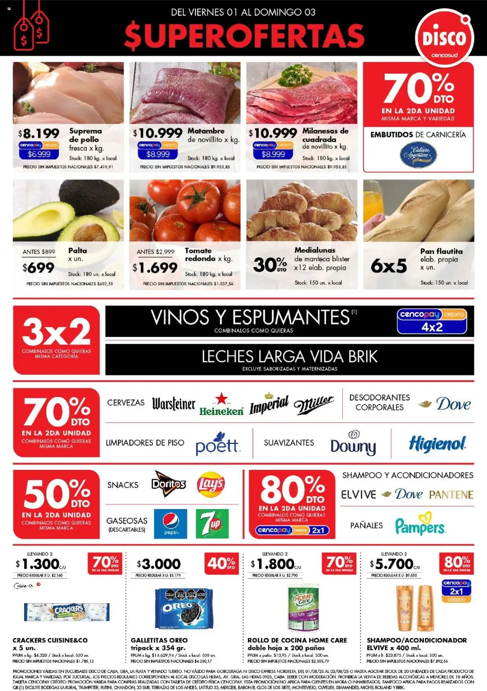 Disco ofertas - folleto válido desde 01/08/2025 página 1 de 11
