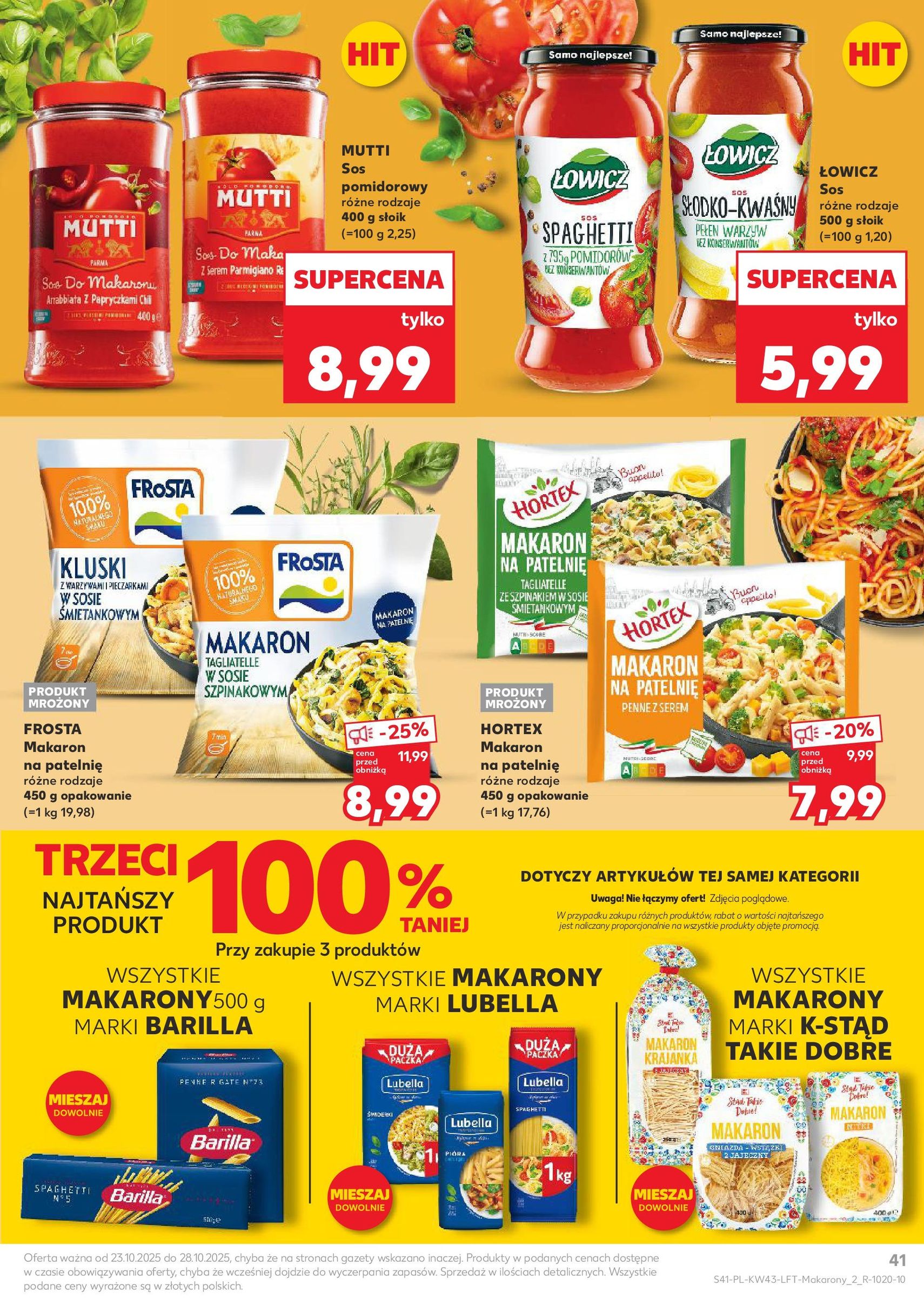 Kaufland gazetka - ważny gazetka od 23.10.2025 strona 41 z 67 Kaufland gazetka - ważny gazetka od 23.10.2025 strona 41 z 67