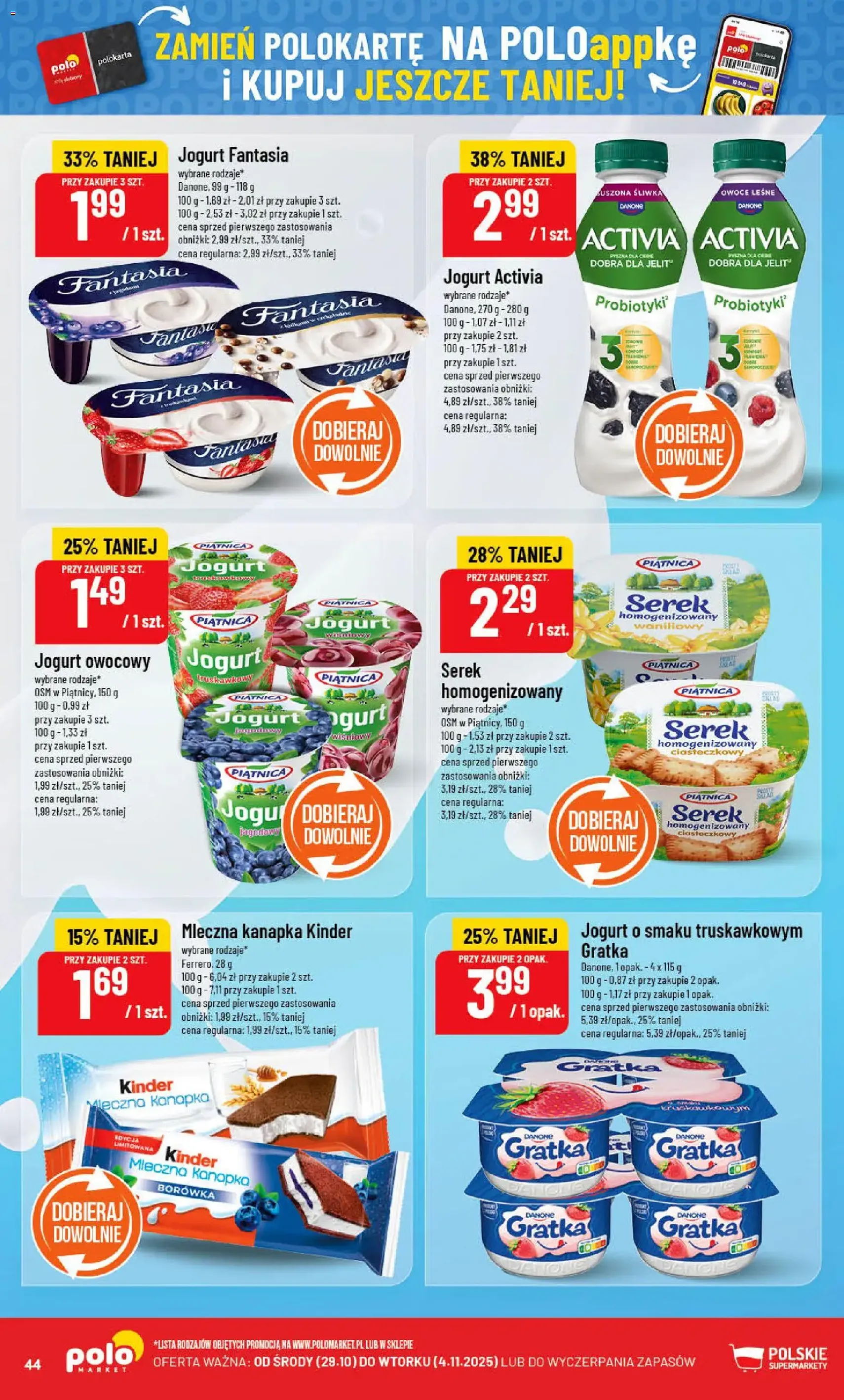 POLOmarket Gazetka - ważny gazetka od 29.10.2025 strona 44 z 90 POLOmarket Gazetka - ważny gazetka od 29.10.2025 strona 44 z 90