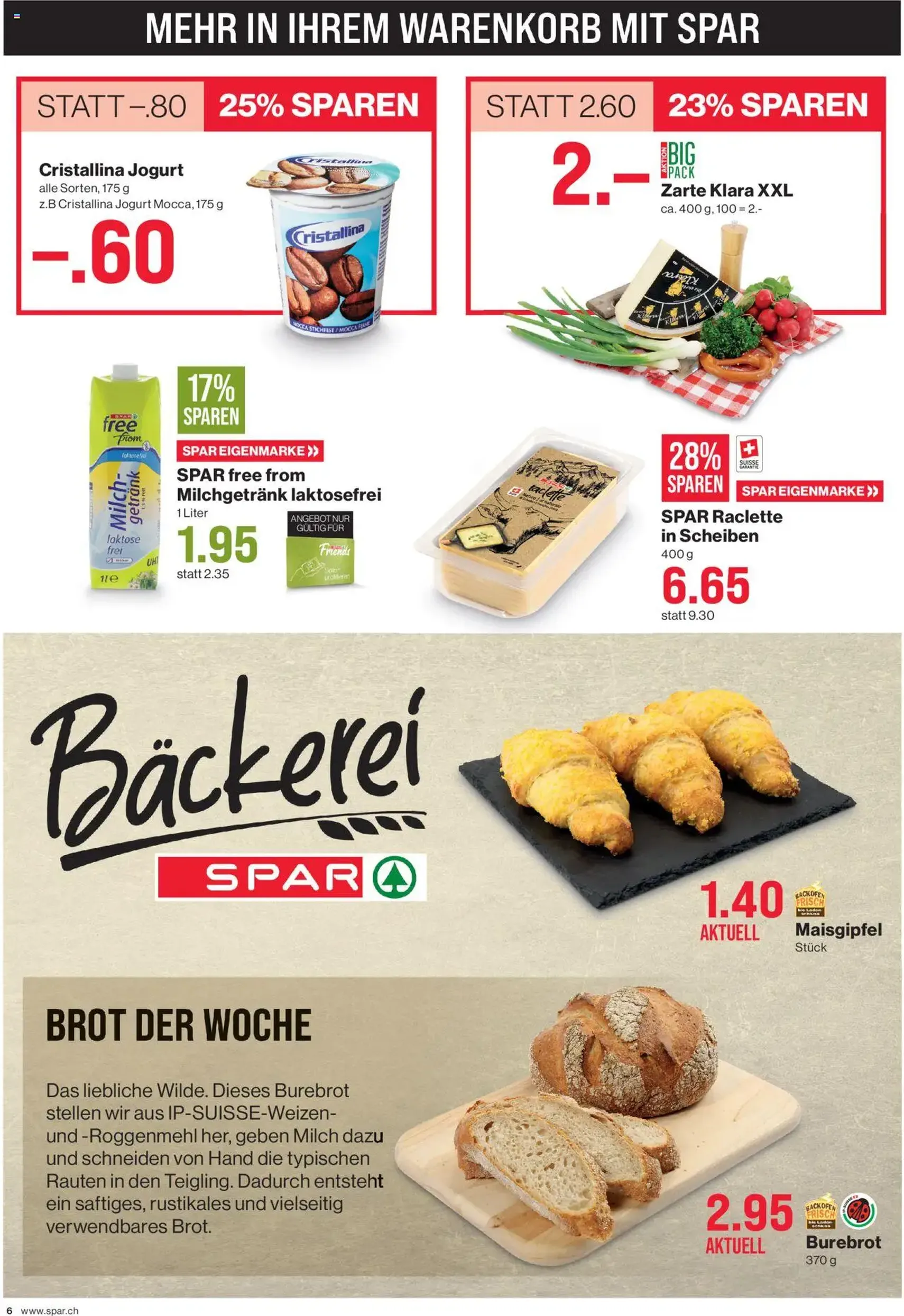 SPAR Aktionen - Gültiger Prospekt ab 10.10.2025, Seite 6 von insgesamt 20 SPAR Aktionen - Gültiger Prospekt ab 10.10.2025, Seite 6 von insgesamt 20