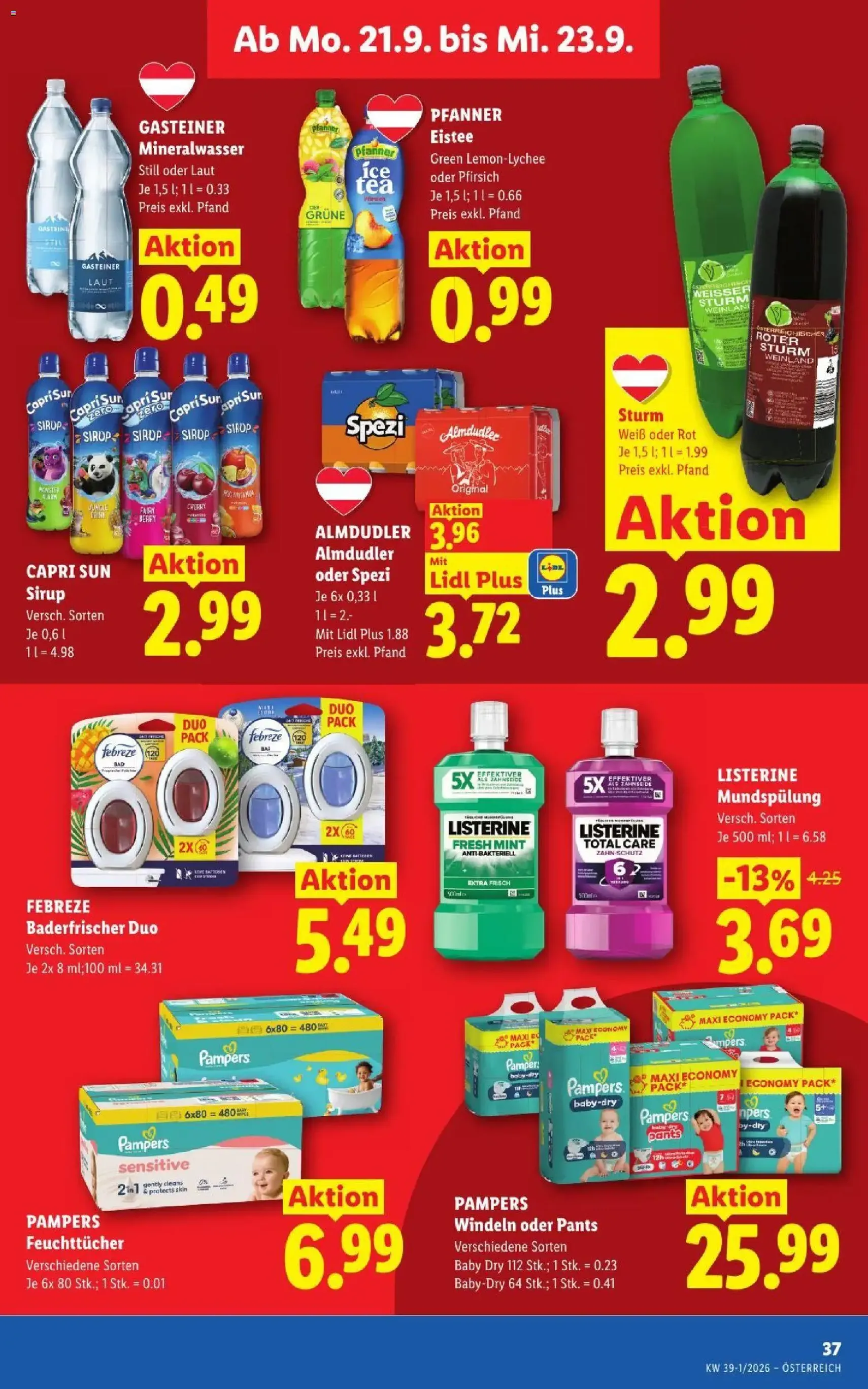 Lidl - Flugblatt - Gültiger Prospekt ab 17.09.2026, Seite 44 von insgesamt 54