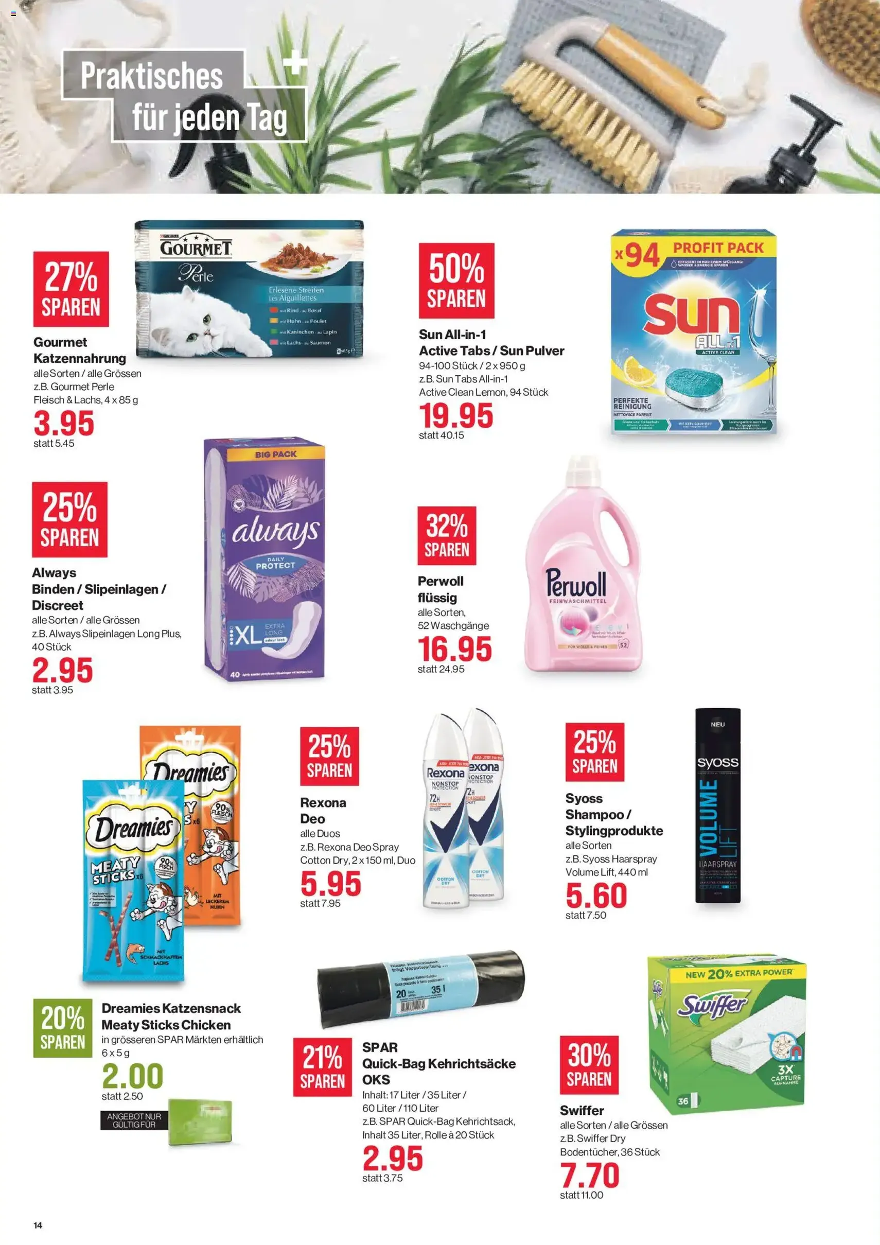 SPAR aktionen - Gültiger Prospekt ab 01.10.2026, Seite 14 von insgesamt 17