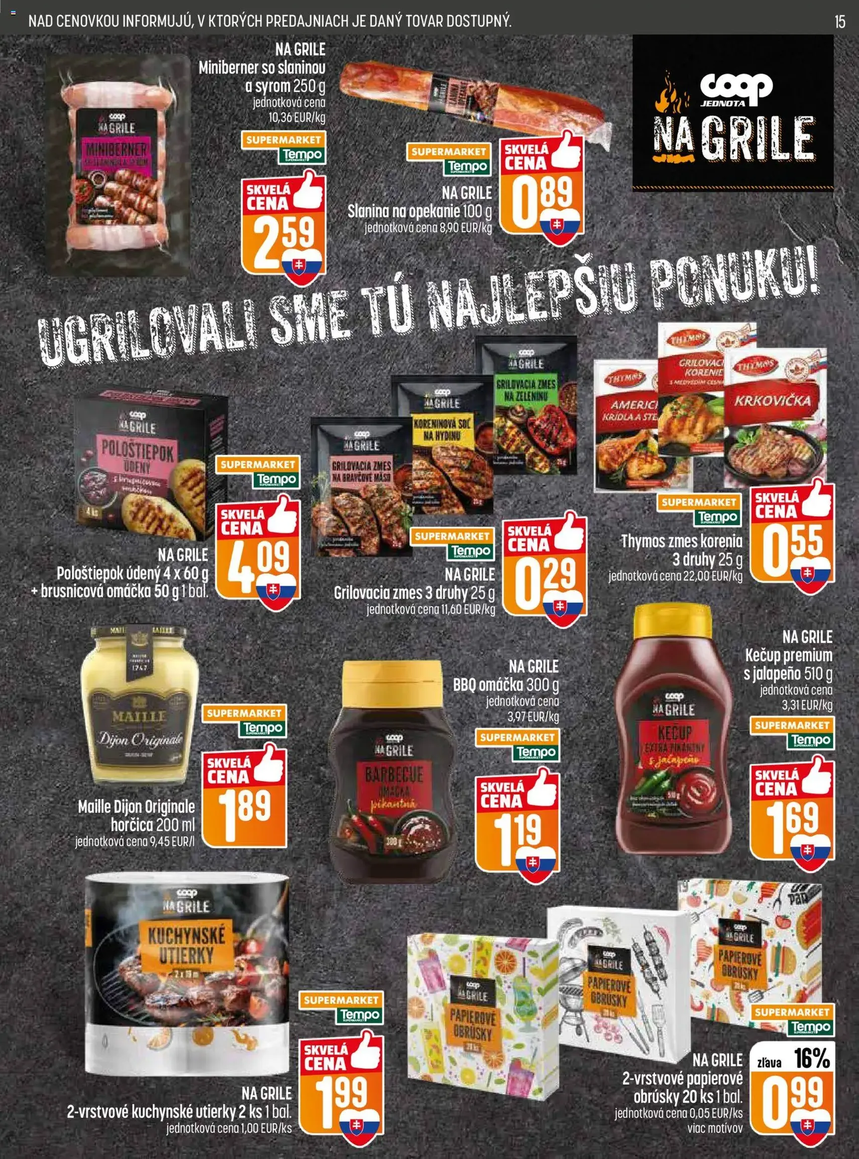 COOP Jednota leták - platný leták od 30.04.2026 strana 15 z 28