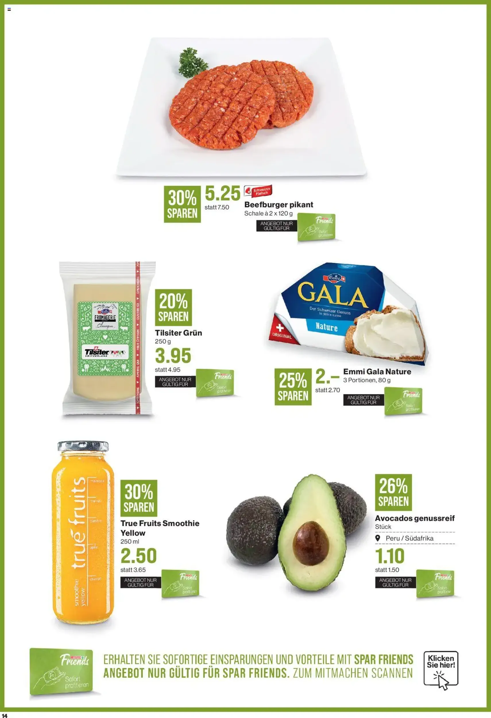 SPAR Aktionen - Gültiger Prospekt ab 28.08.2025, Seite 14 von insgesamt 24 SPAR Aktionen - Gültiger Prospekt ab 28.08.2025, Seite 14 von insgesamt 24