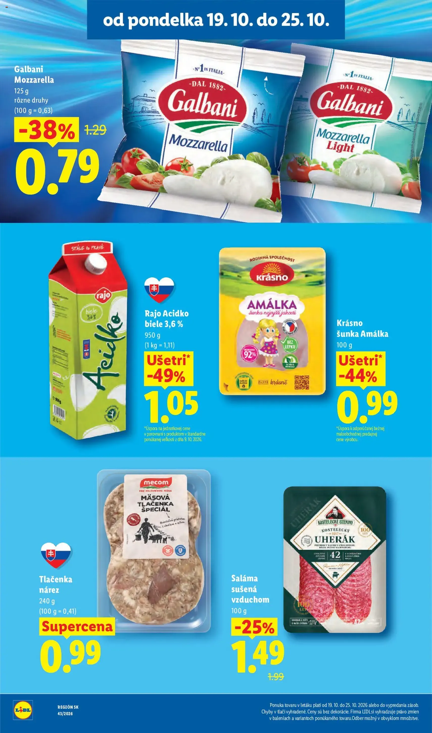 Lidl leták - platný leták od 19.10.2026 strana 25 z 120