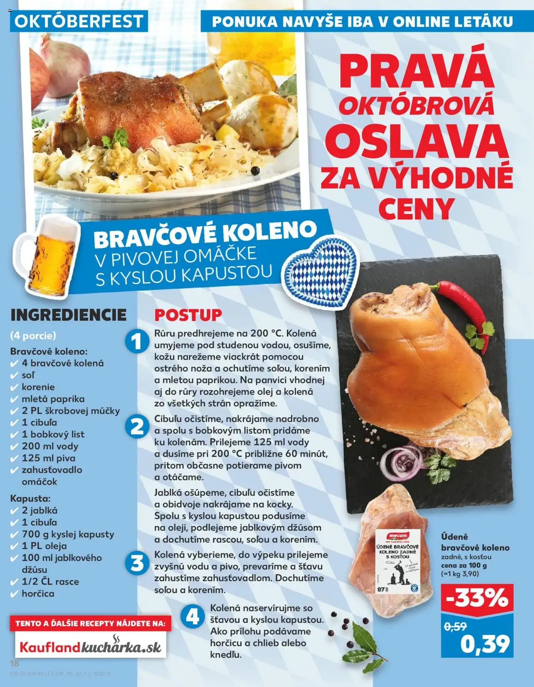 Kaufland Bratislava-Avion - platný leták od 09.10.2025 strana 18 z 80