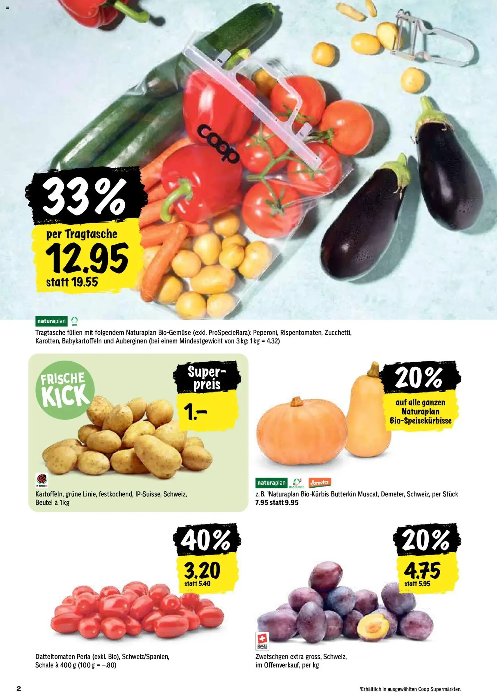 Coop aktionen - Gültiger Prospekt ab 10.09.2026, Seite 2 von insgesamt 24