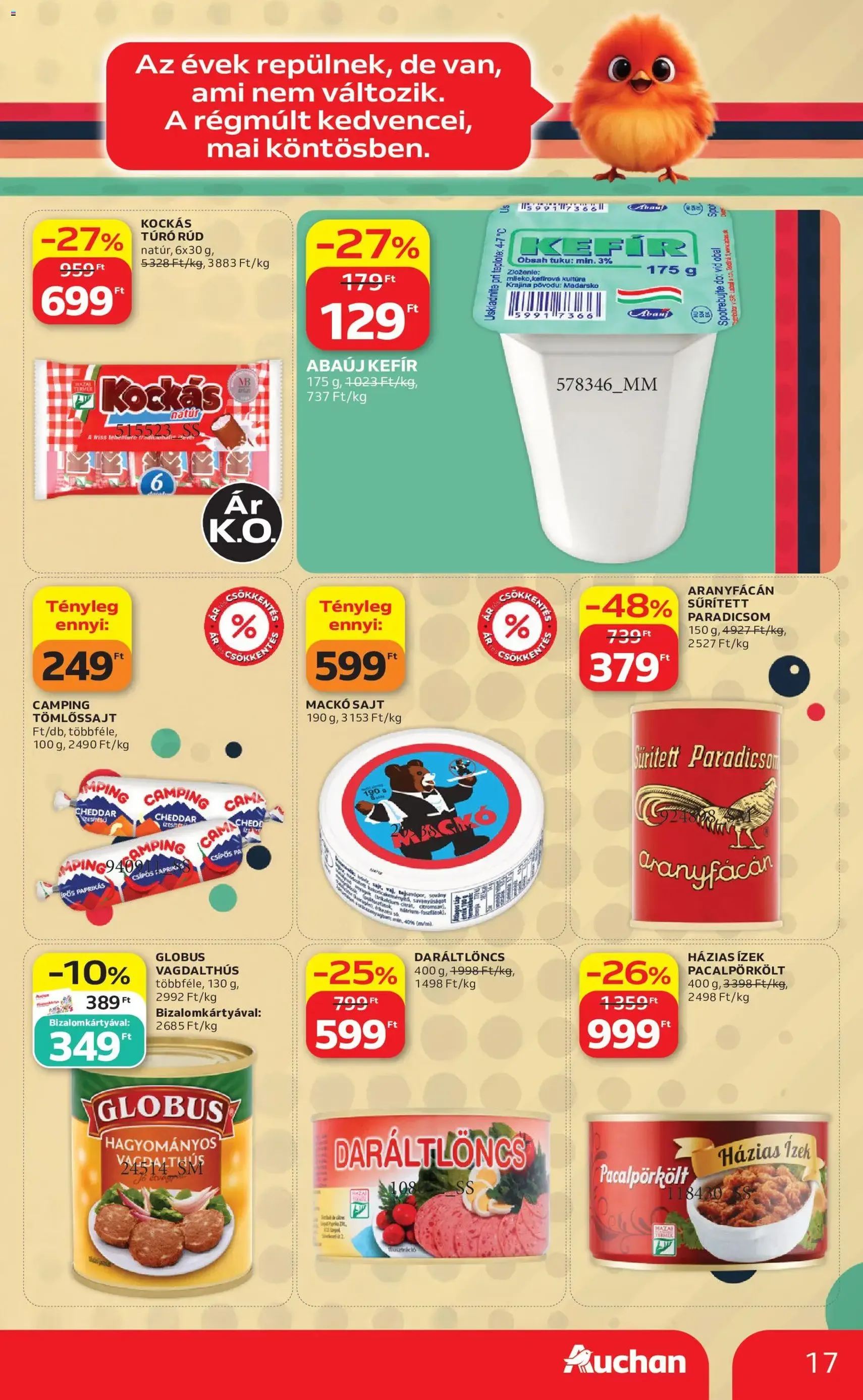 Auchan akciós újság - 2026.08.06. érvényes szórólap 17 oldal 48 oldalból
