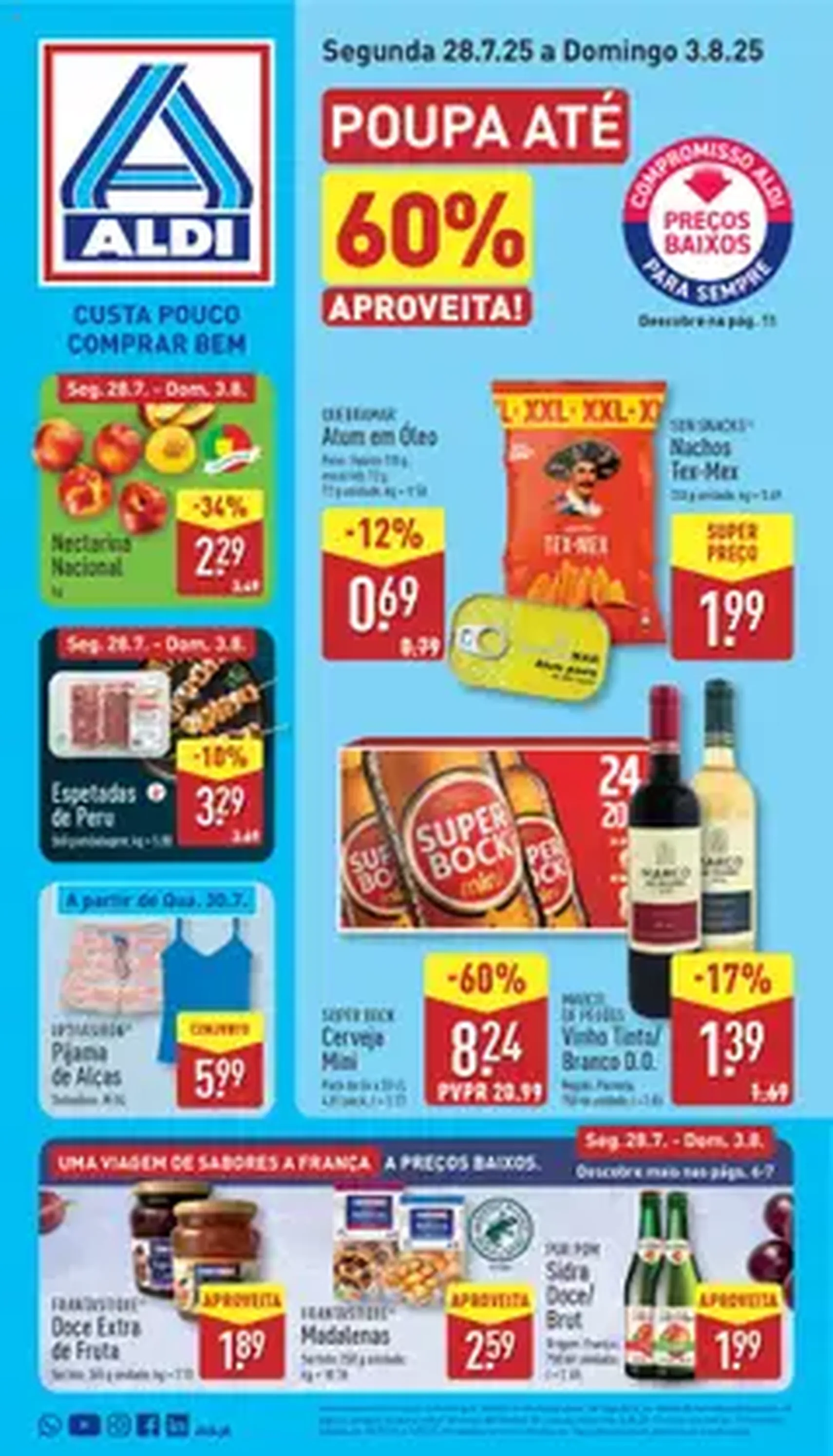Aldi folheto - folheto válido a partir de 28/07/2025 página 1 de 1