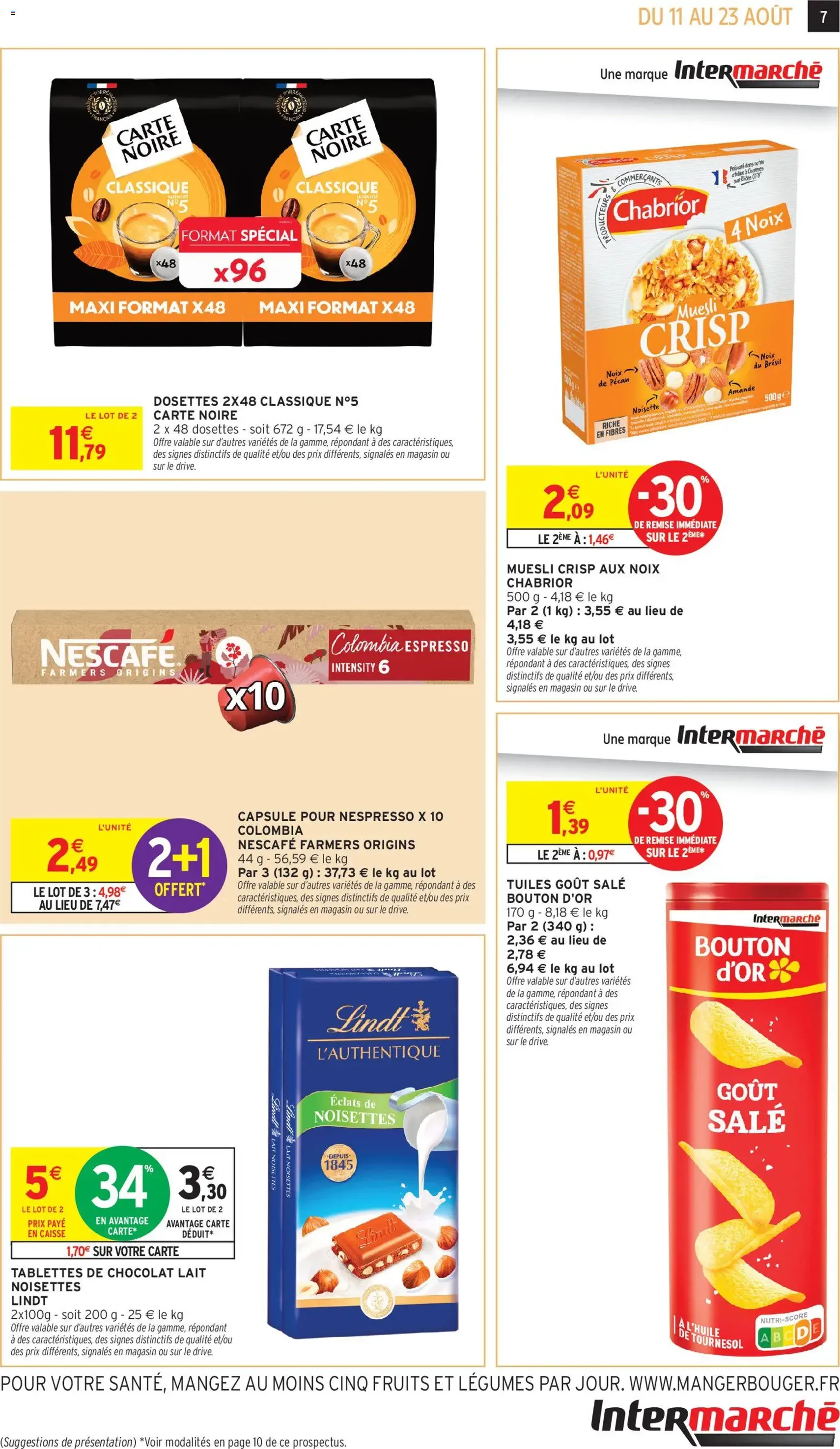 Intermarché catalogue - brochure valable à partir du 11/08/2026, page 7 sur 12