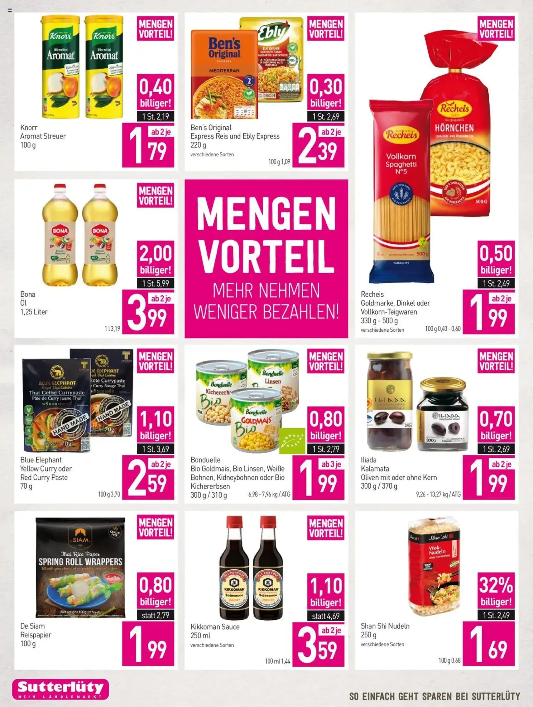 Sutterlüty Flugblatt - Gültiger Prospekt ab 07.08.2025, Seite 18 von insgesamt 20