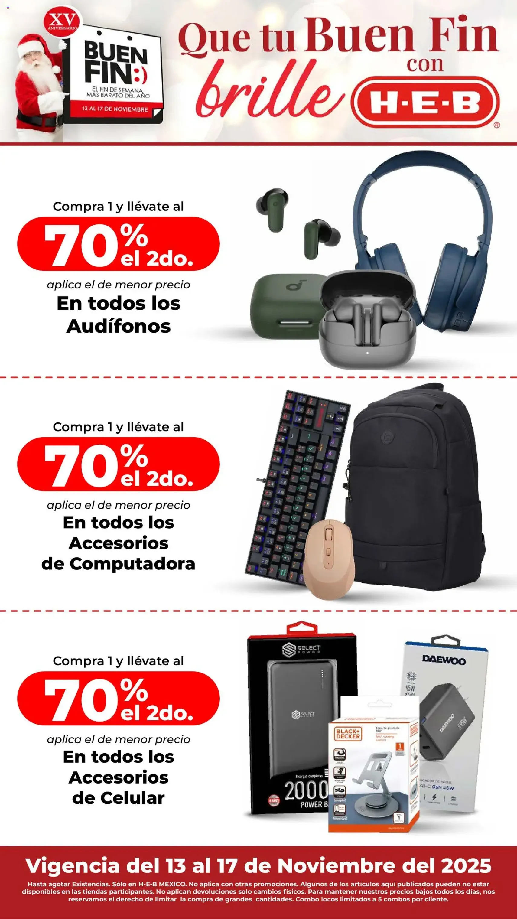 H-E-B Buen Fin - folleto válido desde 13/11/2025 página 13 de 29