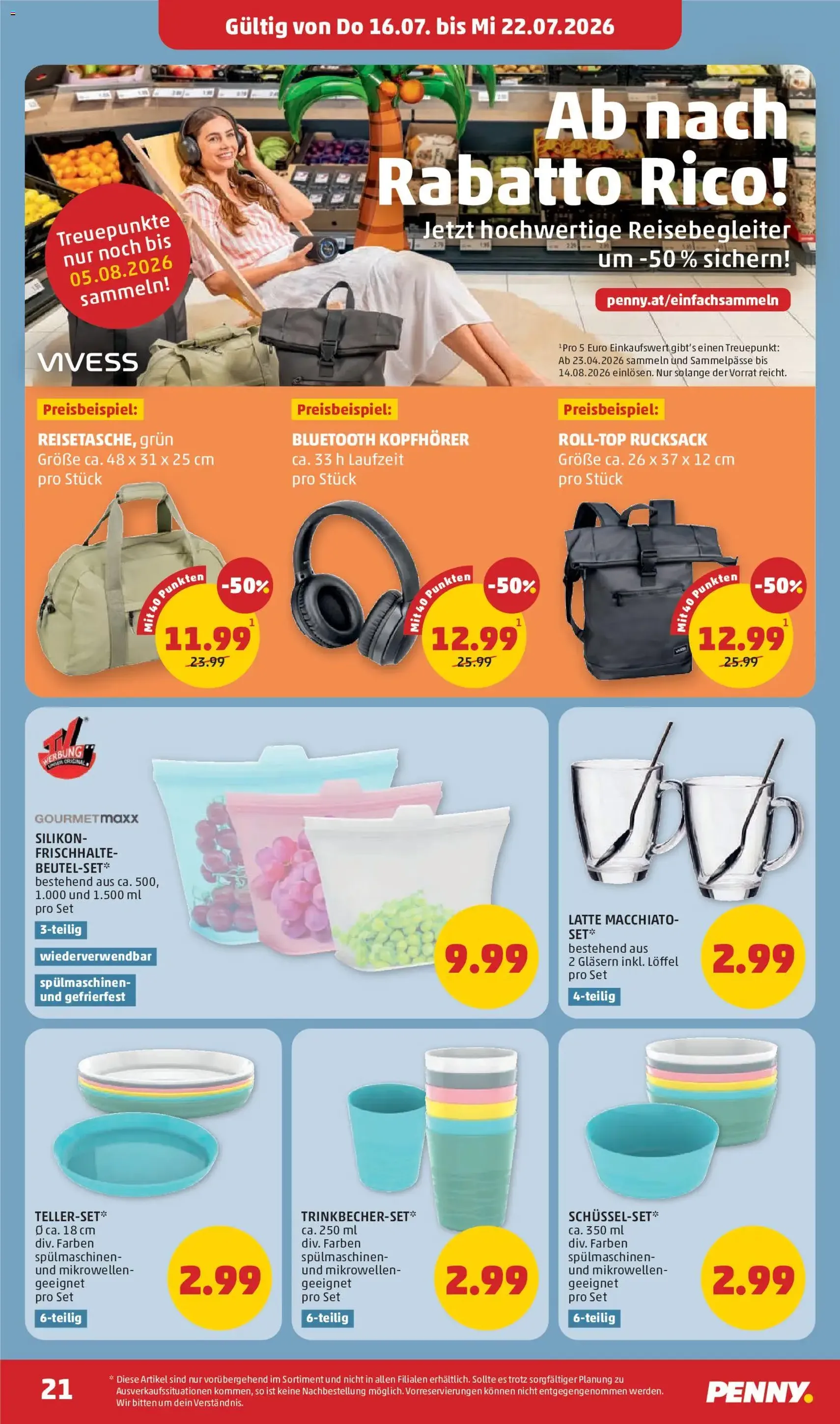Penny Markt Flugblatt - Gültiger Prospekt ab 16.07.2026, Seite 21 von insgesamt 28