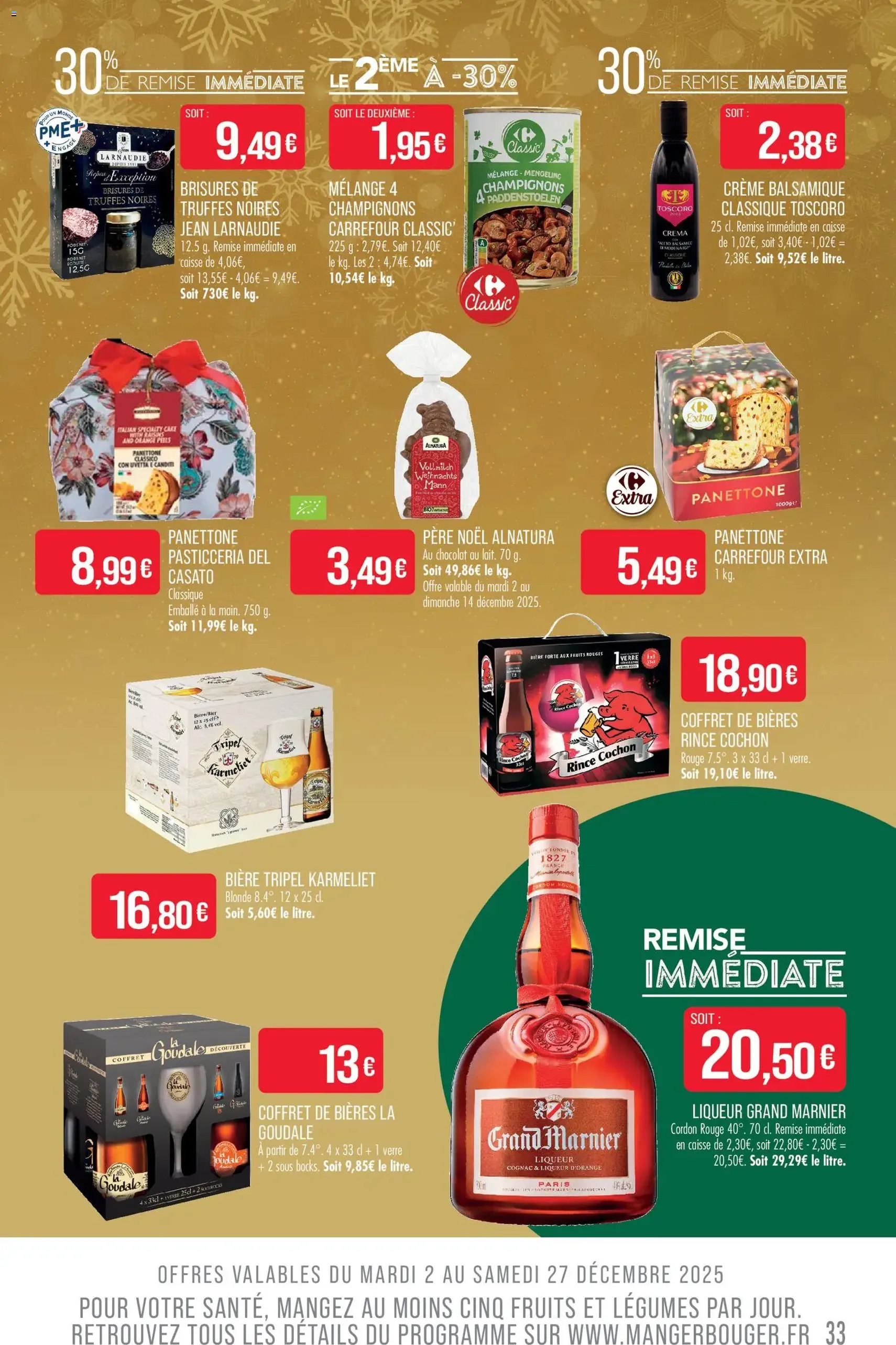 Match Supermarché catalogue - brochure valable à partir du 02/12/2025, page 33 sur 36