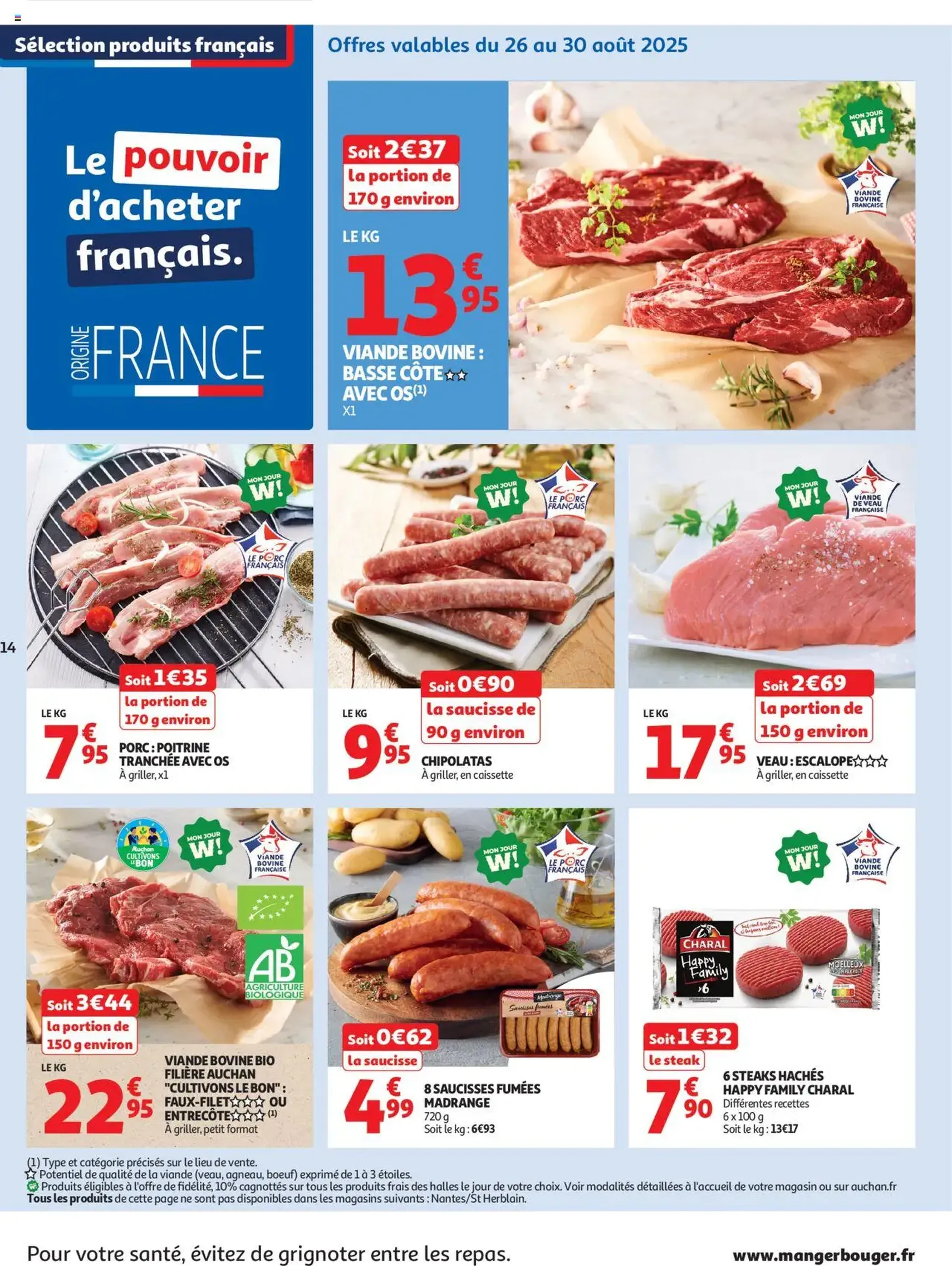 Auchan prospectus - brochure valable à partir du 26/08/2025, page 14 sur 54 Auchan prospectus - brochure valable à partir du 26/08/2025, page 14 sur 54