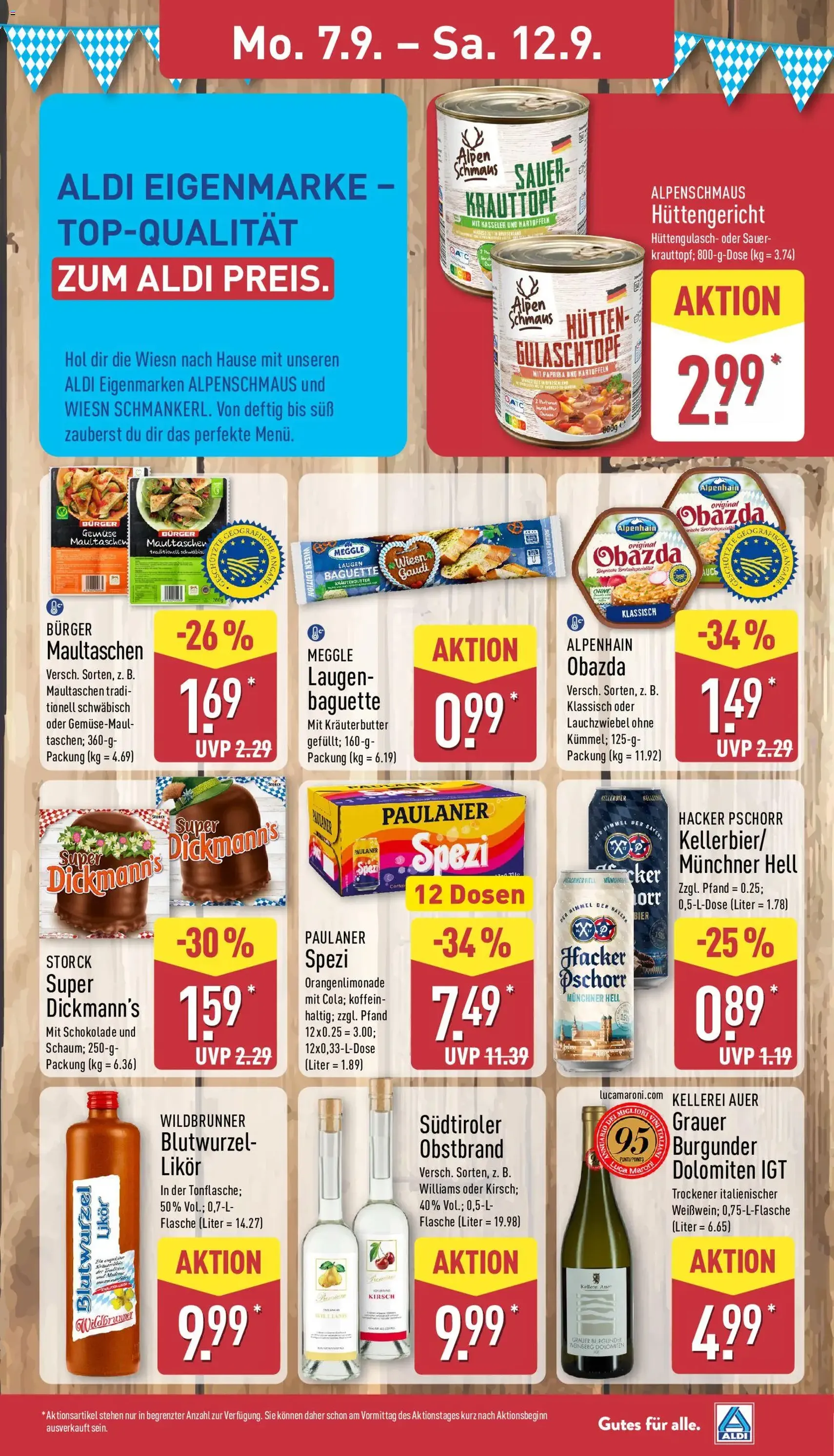 Aldi Prospekt - Gültiger Prospekt ab 07.09.2026, Seite 13 von insgesamt 40
