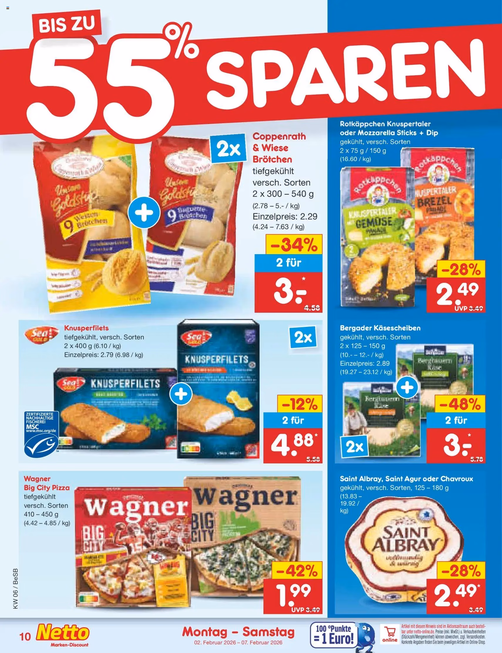 Netto Marken-Discount Prospekt - Gültiger Prospekt ab 02.02.2026, Seite 10 von insgesamt 54