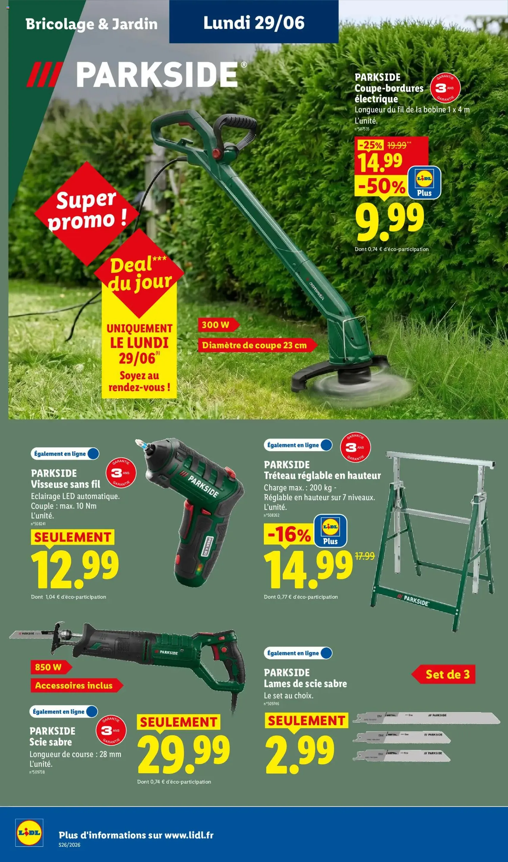 LIDL catalogue - brochure valable à partir du 25/06/2026, page 60 sur 72