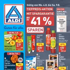 Aldi Prospekt - Prospekt Vorschau gültig ab 04.08.2025