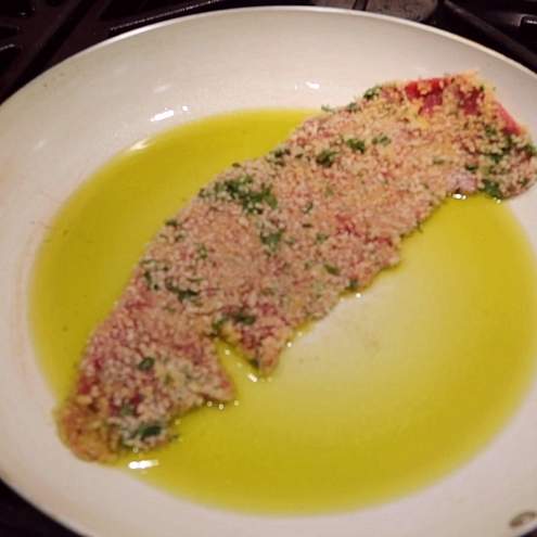 Fettine di vitello in padella - procedimento 1