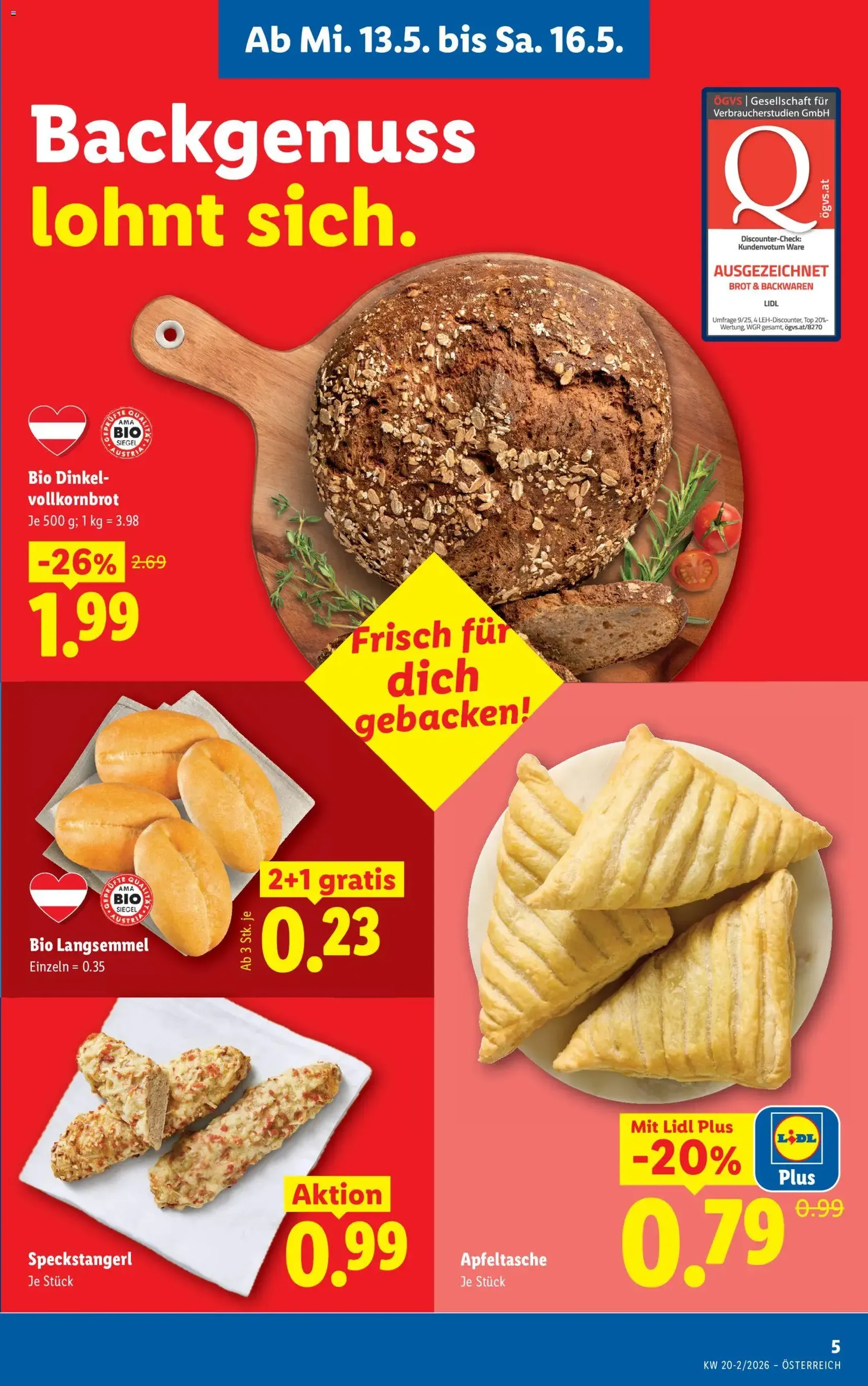 Lidl - Flugblatt - Gültiger Prospekt ab 13.05.2026, Seite 7 von insgesamt 49