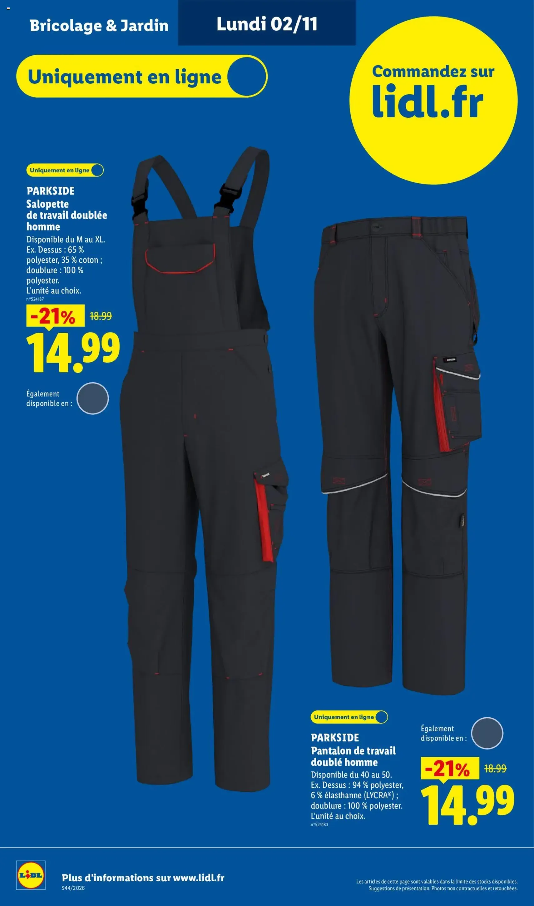 LIDL catalogue - brochure valable à partir du 29/10/2026, page 48 sur 64