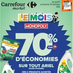 Carrefour Market catalogue - Prévisualisation du catalogue valable à partir du 08/09/2026