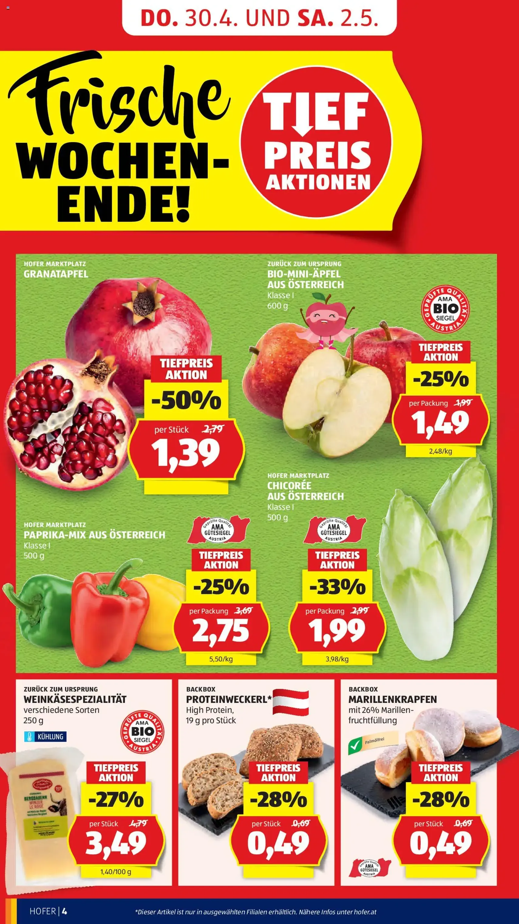 Hofer Flugblatt - Gültiger Prospekt ab 29.04.2026, Seite 6 von insgesamt 47