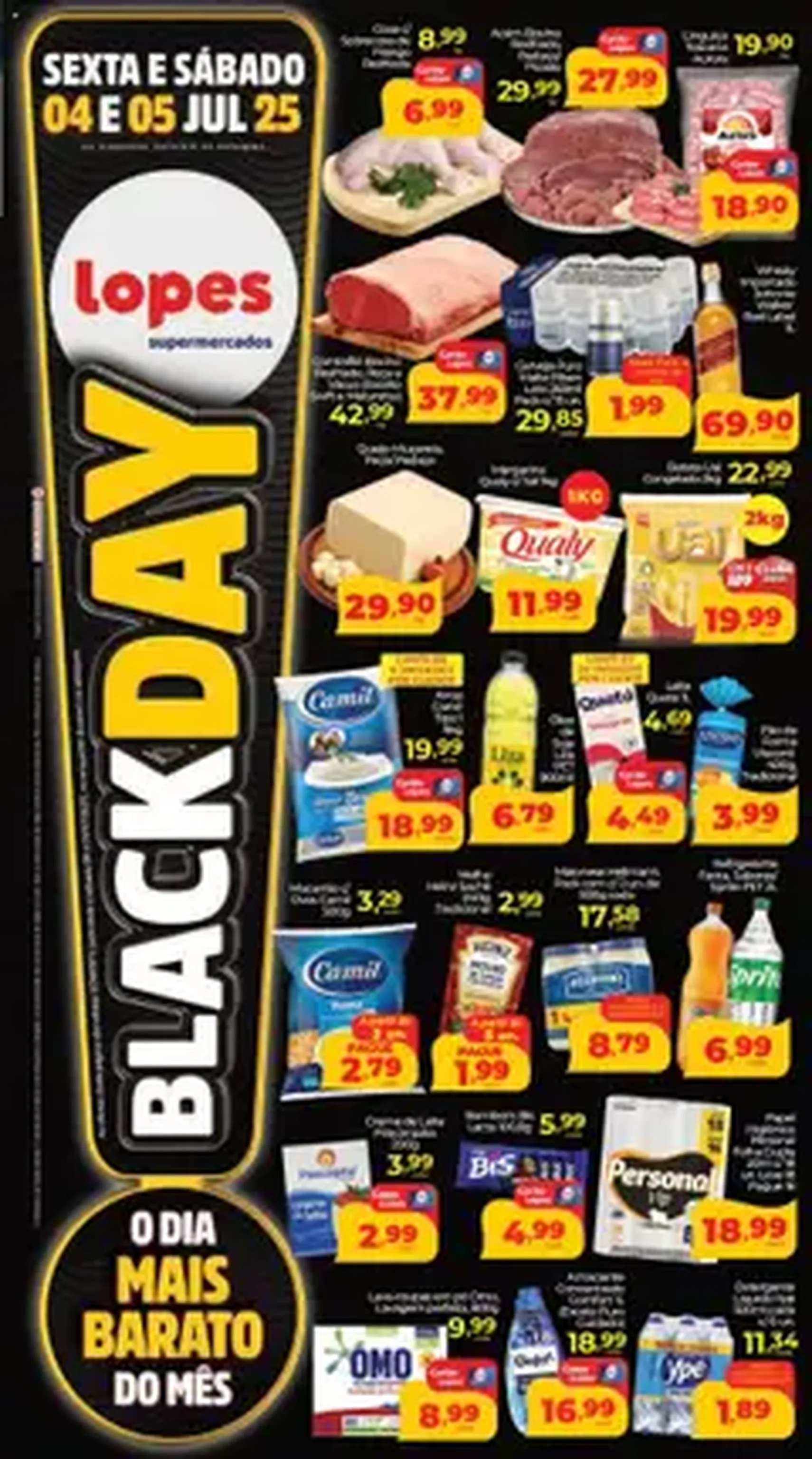 Lopes Supermercados - Ofertas da semana - folheto válido a partir de 04/07/2025 página 1 de 1