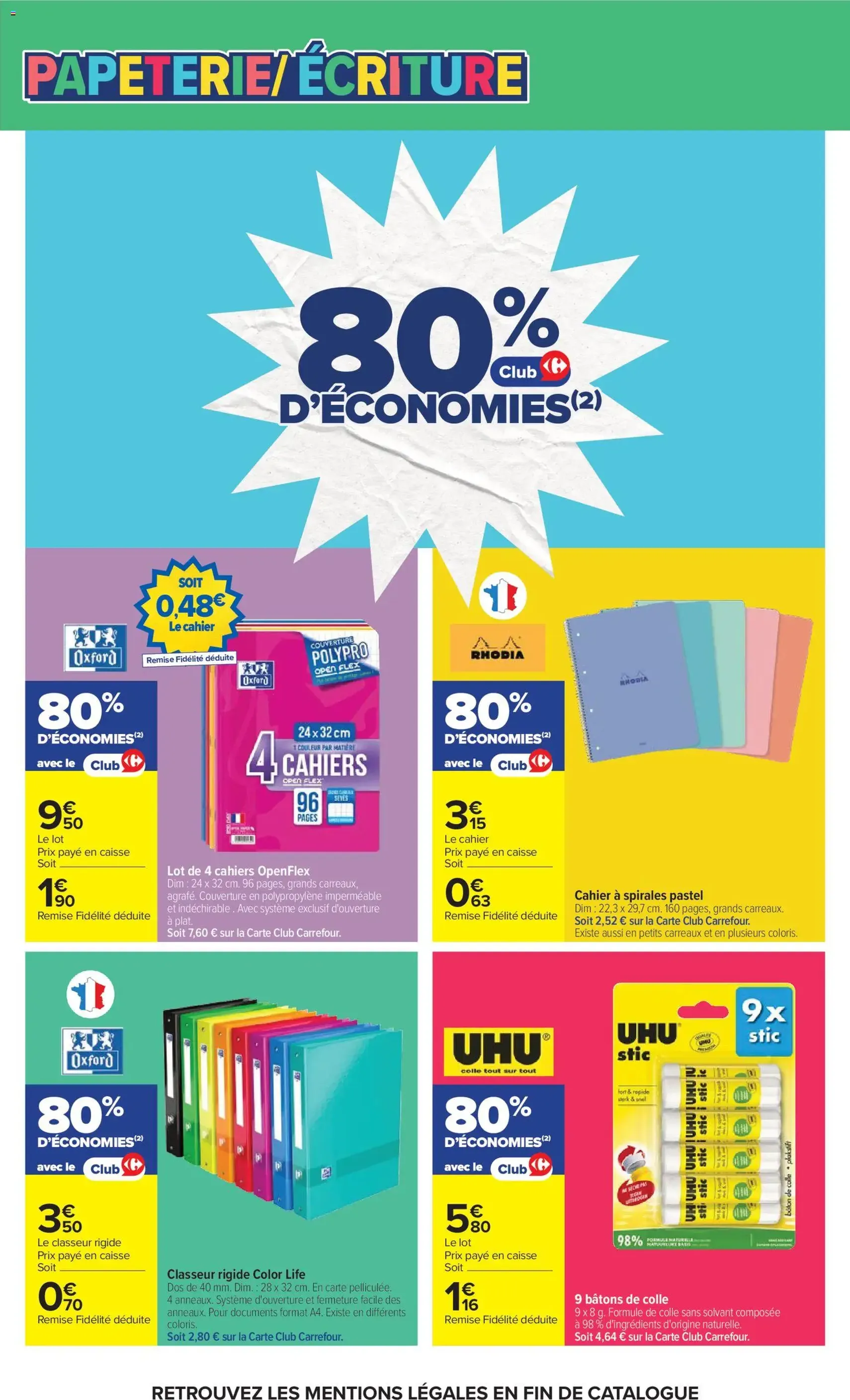 Carrefour Vos promos du quotidien - brochure valable à partir du 17/08/2026, page 7 sur 84