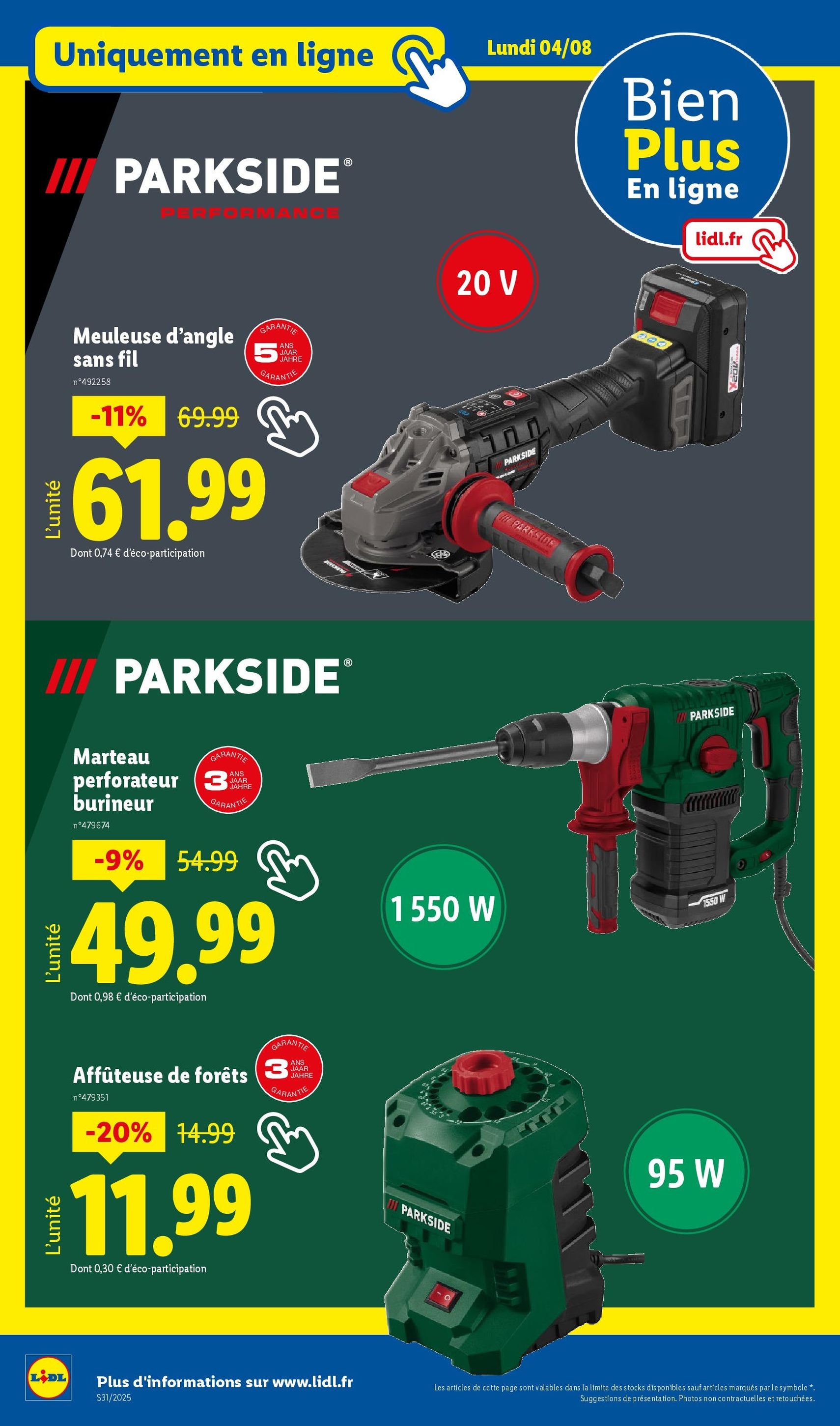 LIDL catalogue semaine 30 - brochure valable à partir du 31/07/2025, page 66 sur 73 LIDL catalogue semaine 30 - brochure valable à partir du 31/07/2025, page 66 sur 73