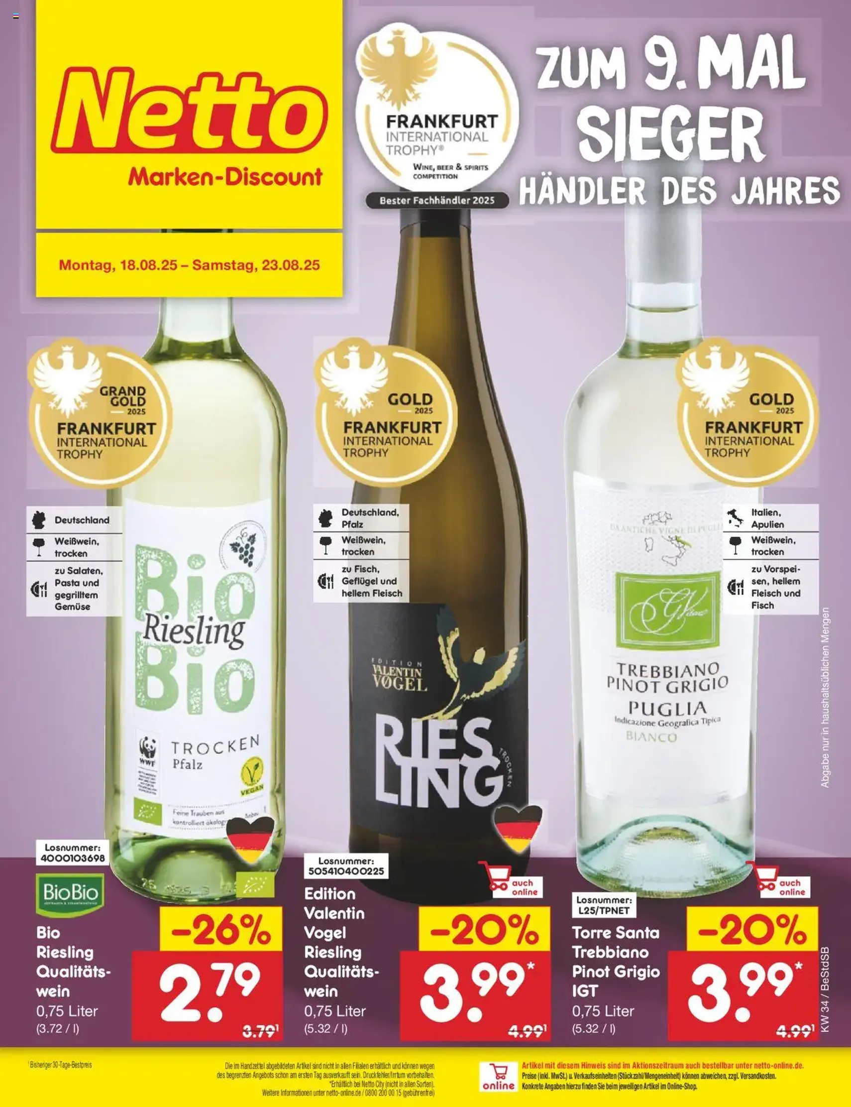 Netto Marken-Discount Prospekt - Gültiger Prospekt ab 18.08.2025, Seite 32 von insgesamt 67