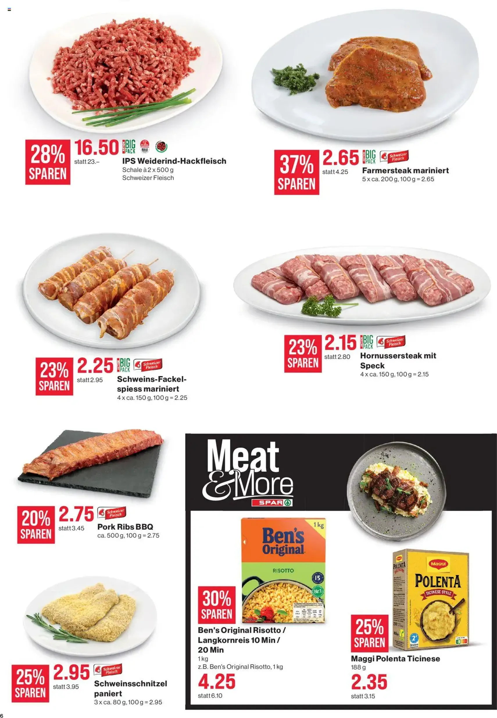 SPAR Aktionen - Gültiger Prospekt ab 28.08.2025, Seite 6 von insgesamt 24 SPAR Aktionen - Gültiger Prospekt ab 28.08.2025, Seite 6 von insgesamt 24