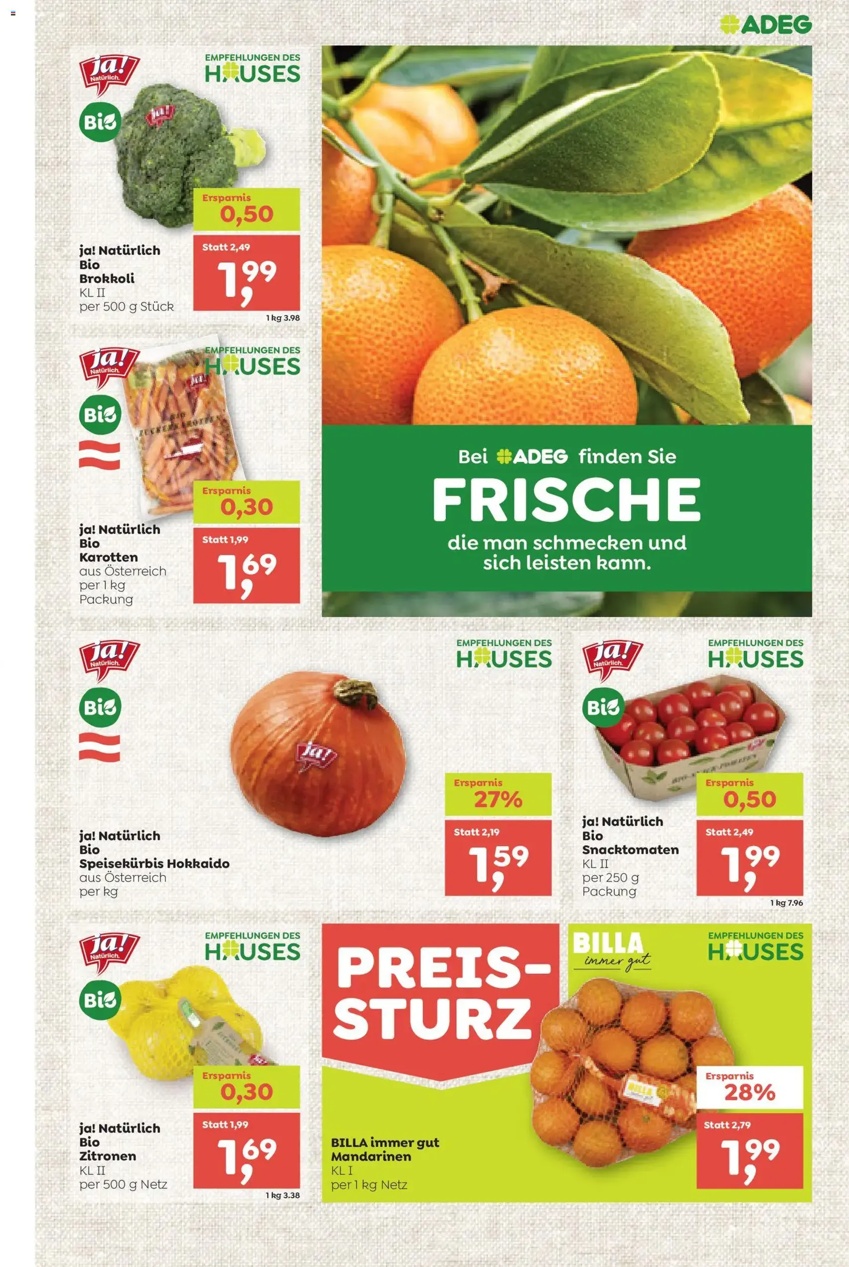 ADEG Flugblatt - Gültiger Prospekt ab 13.11.2025, Seite 3 von insgesamt 12