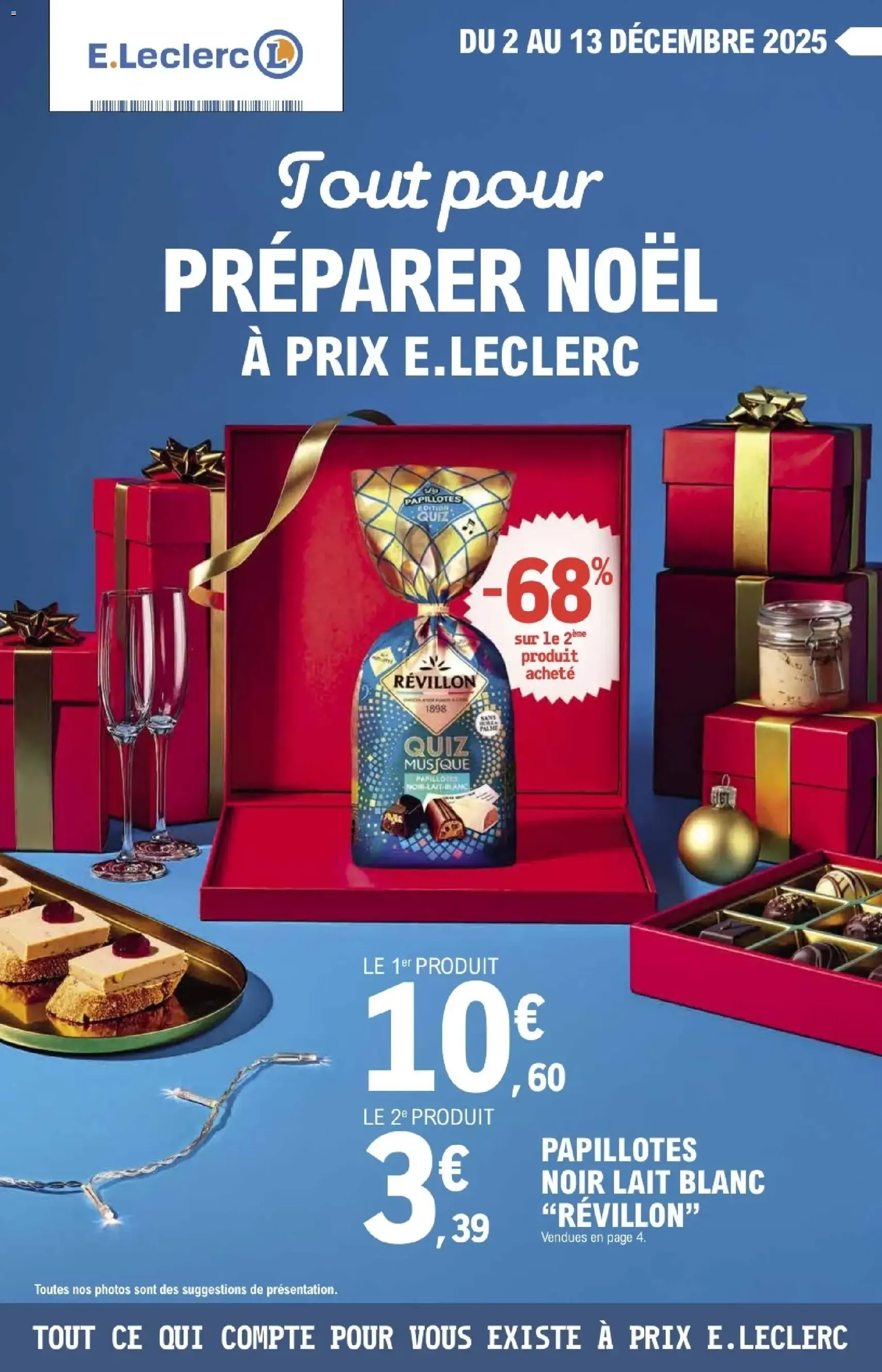 E.Leclerc catalogue semaine 49 - brochure valable à partir du 02/12/2025, page 1 sur 80
