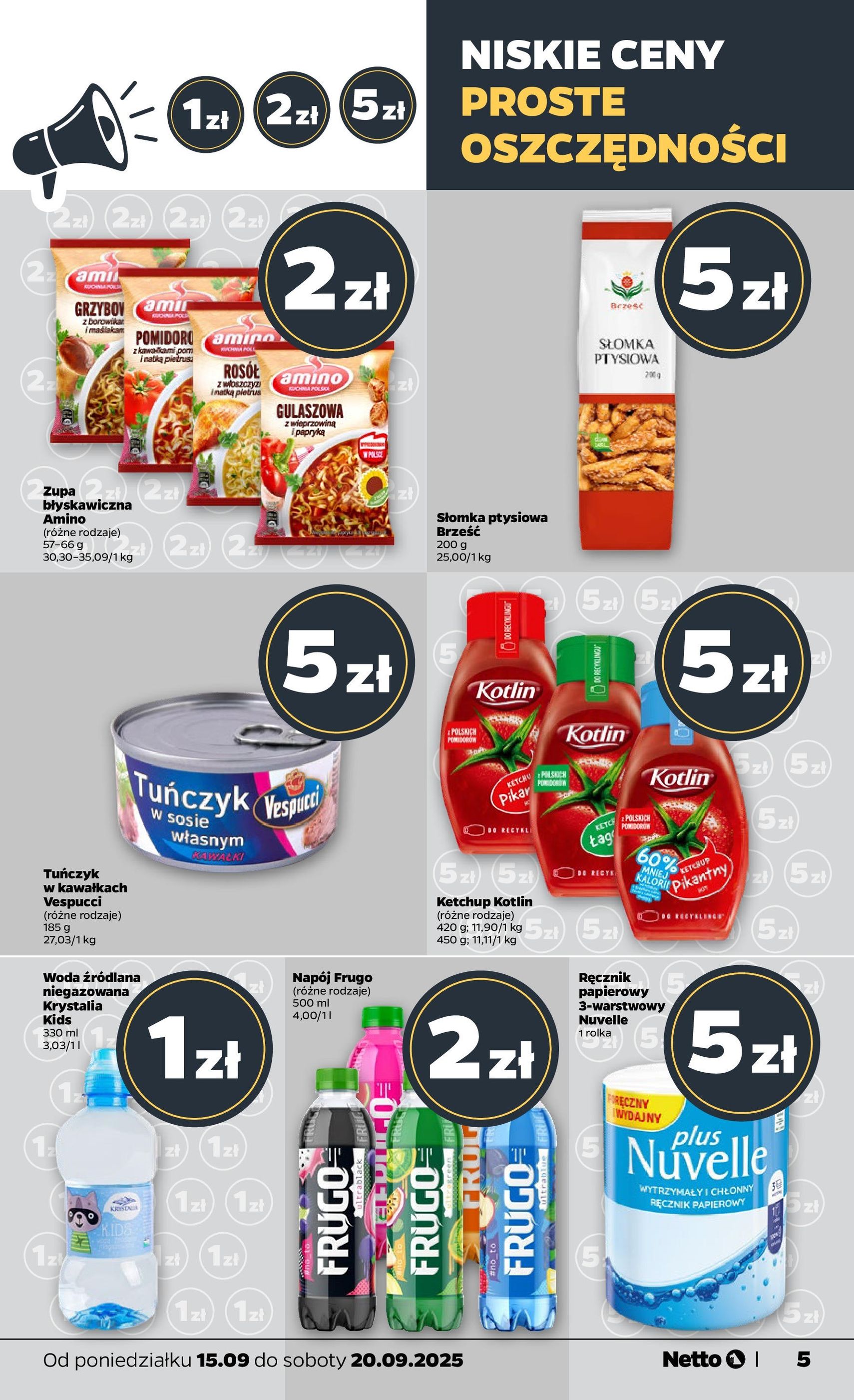 Netto gazetka - Spożywcza - ważny gazetka od 15.09.2025 strona 5 z 34 Netto gazetka - Spożywcza - ważny gazetka od 15.09.2025 strona 5 z 34