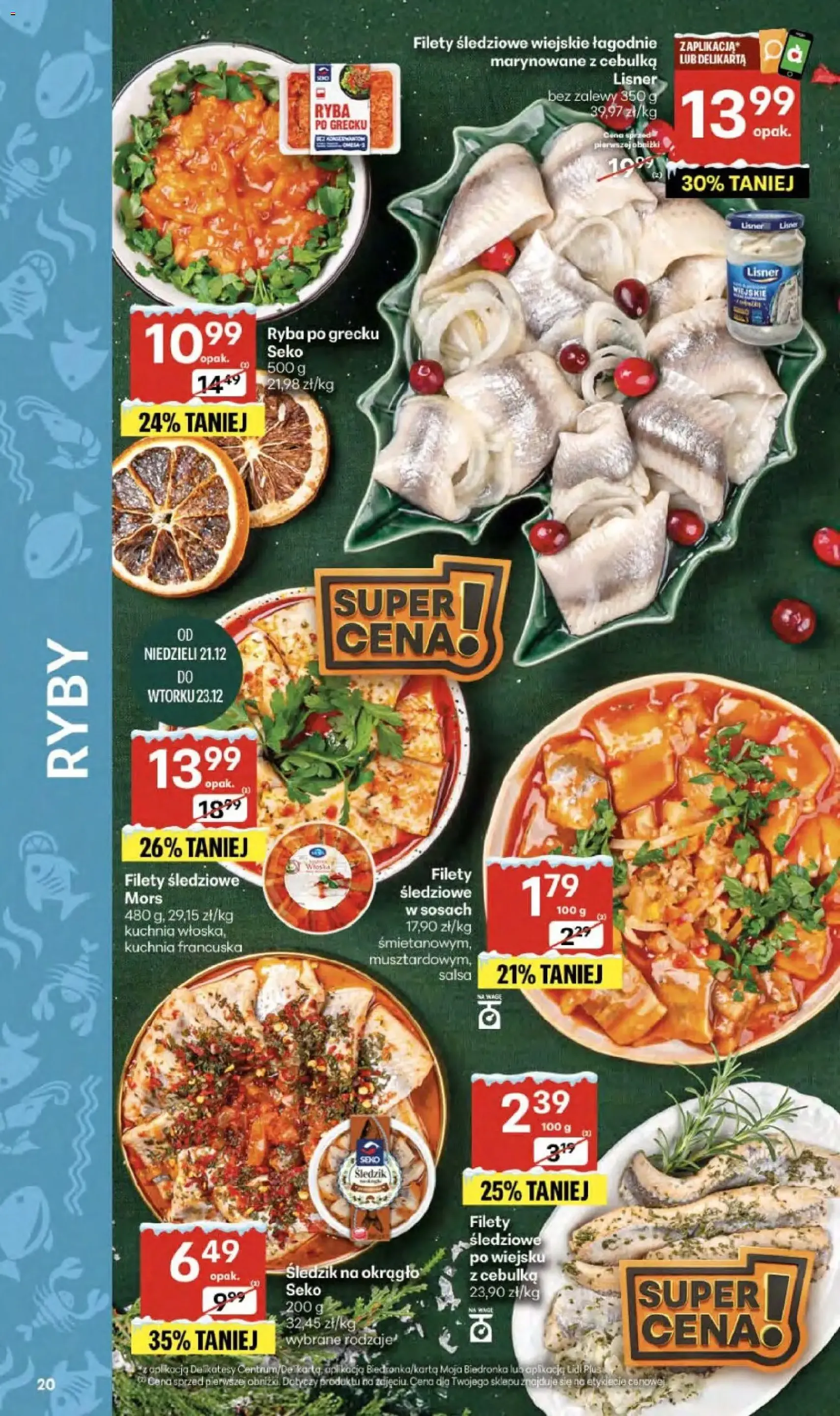 Delikatesy Centrum Gazetka - ważny gazetka od 18.12.2025 strona 20 z 42