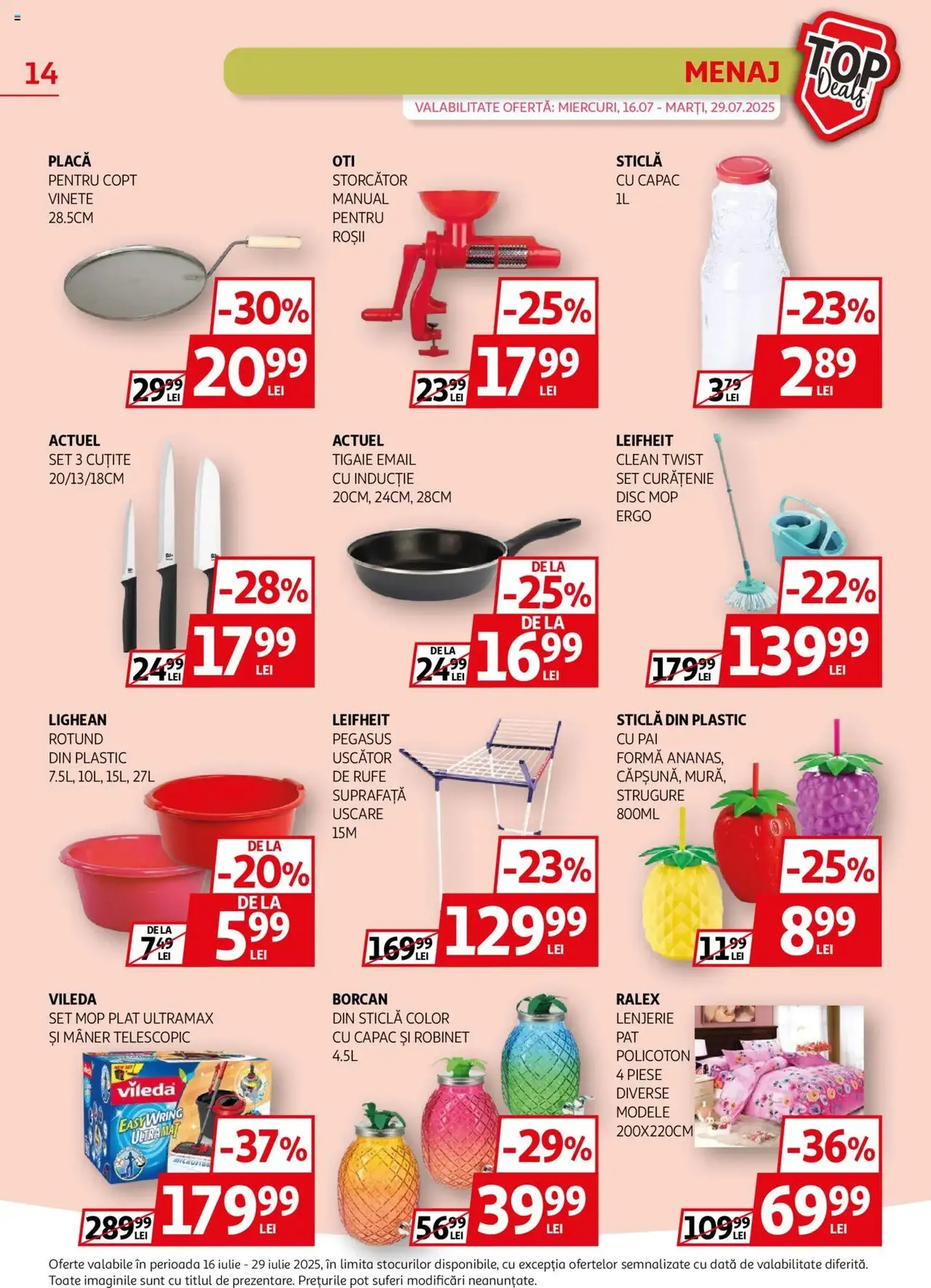 Catalog Auchan - cataloage valabile începând cu 16.07.2025 pagina 14 din 20 Catalog Auchan - cataloage valabile începând cu 16.07.2025 pagina 14 din 20