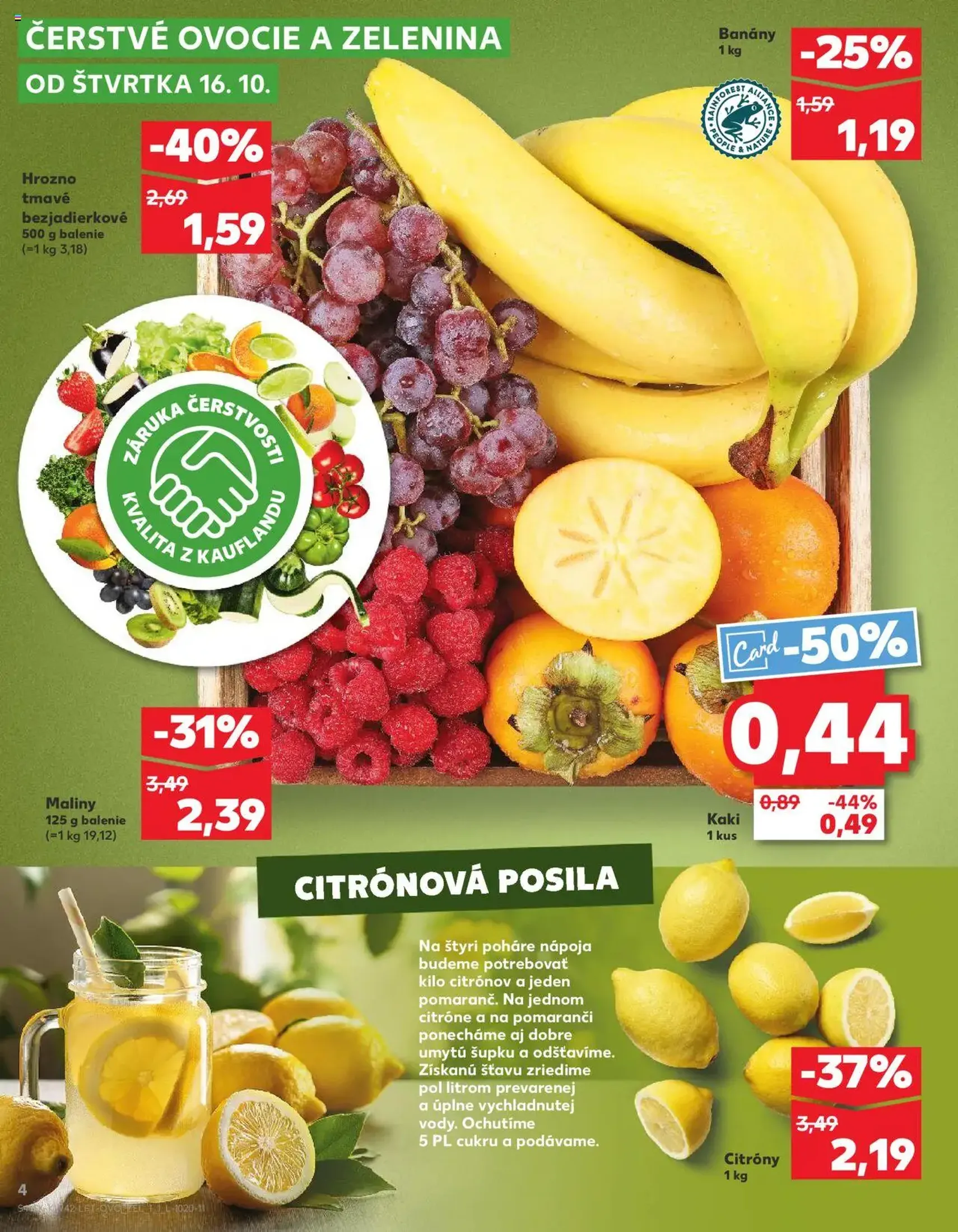 Kaufland Bratislava-Avion - platný leták od 16.10.2025 strana 4 z 78