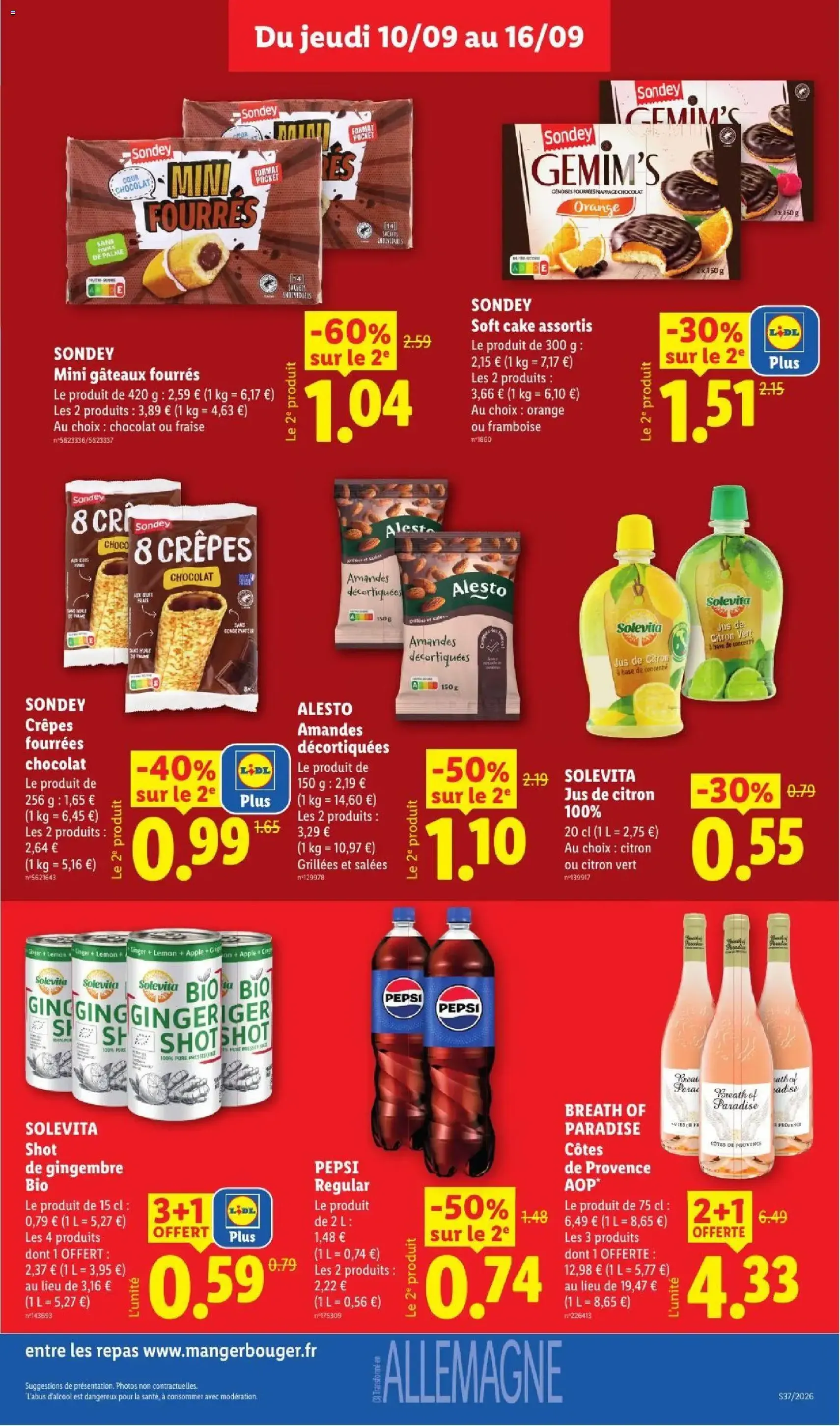 LIDL catalogue - brochure valable à partir du 10/09/2026, page 15 sur 54
