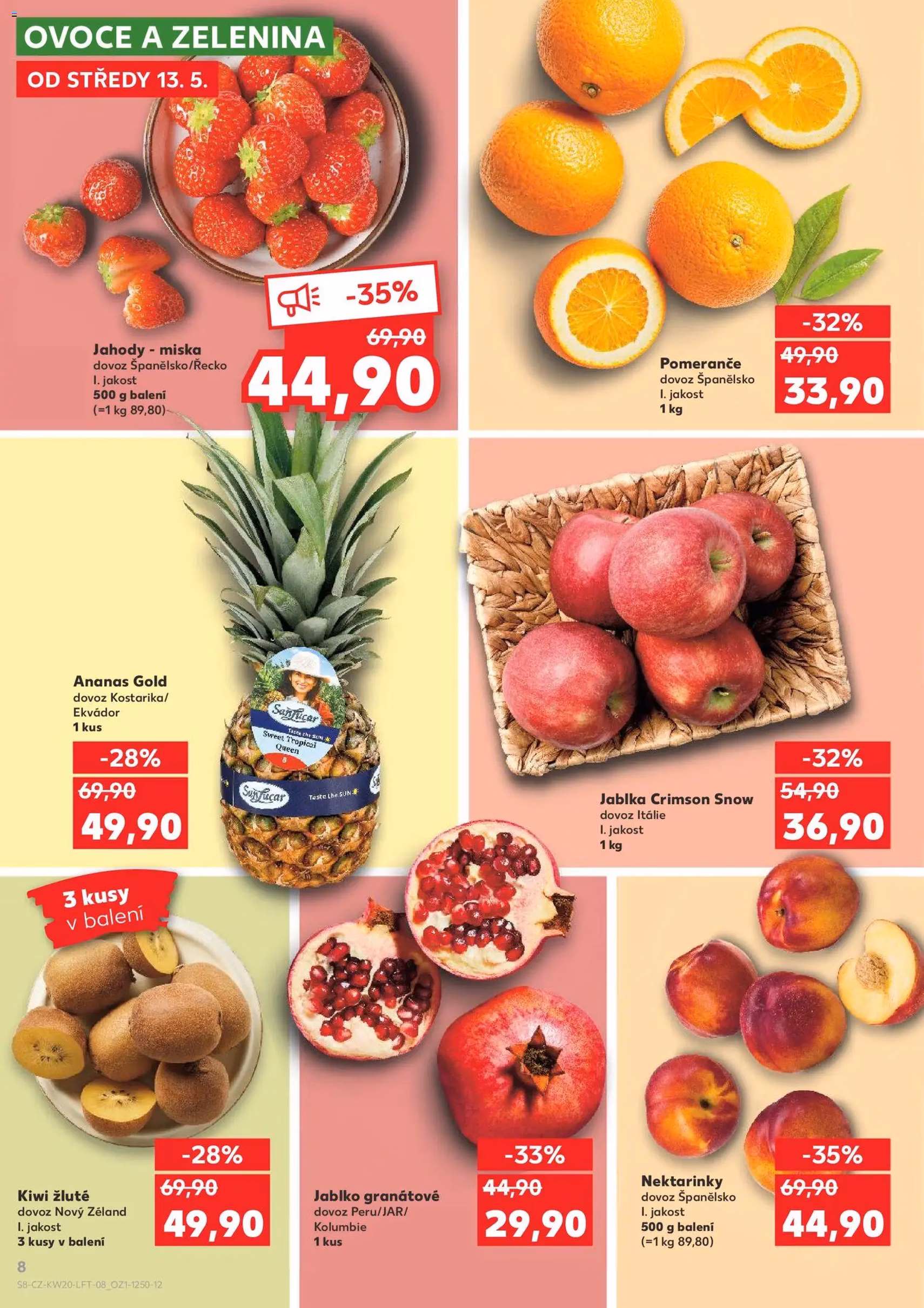 Kaufland leták - platný leták od 13.05.2026 strana 8 z 62